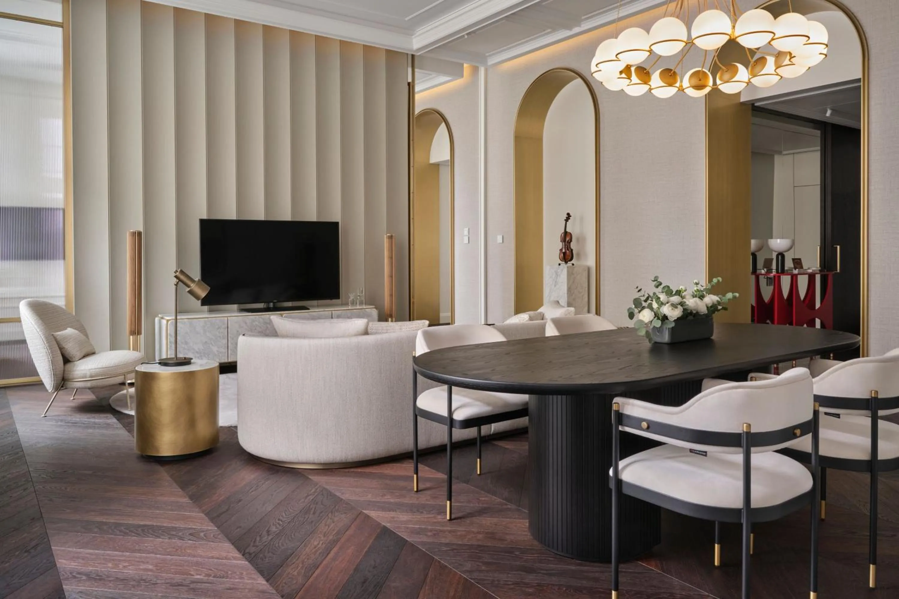 Living room in The Ritz-Carlton, Vienna