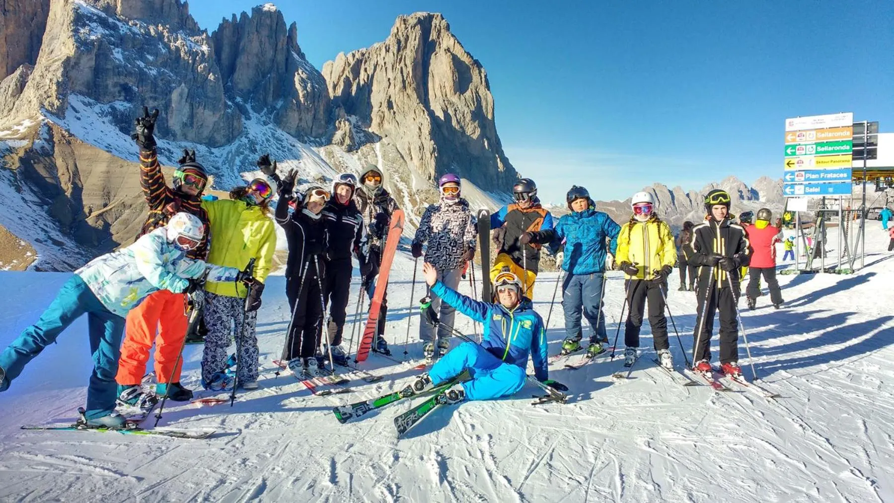 Skiing in Alpen Hotel Corona