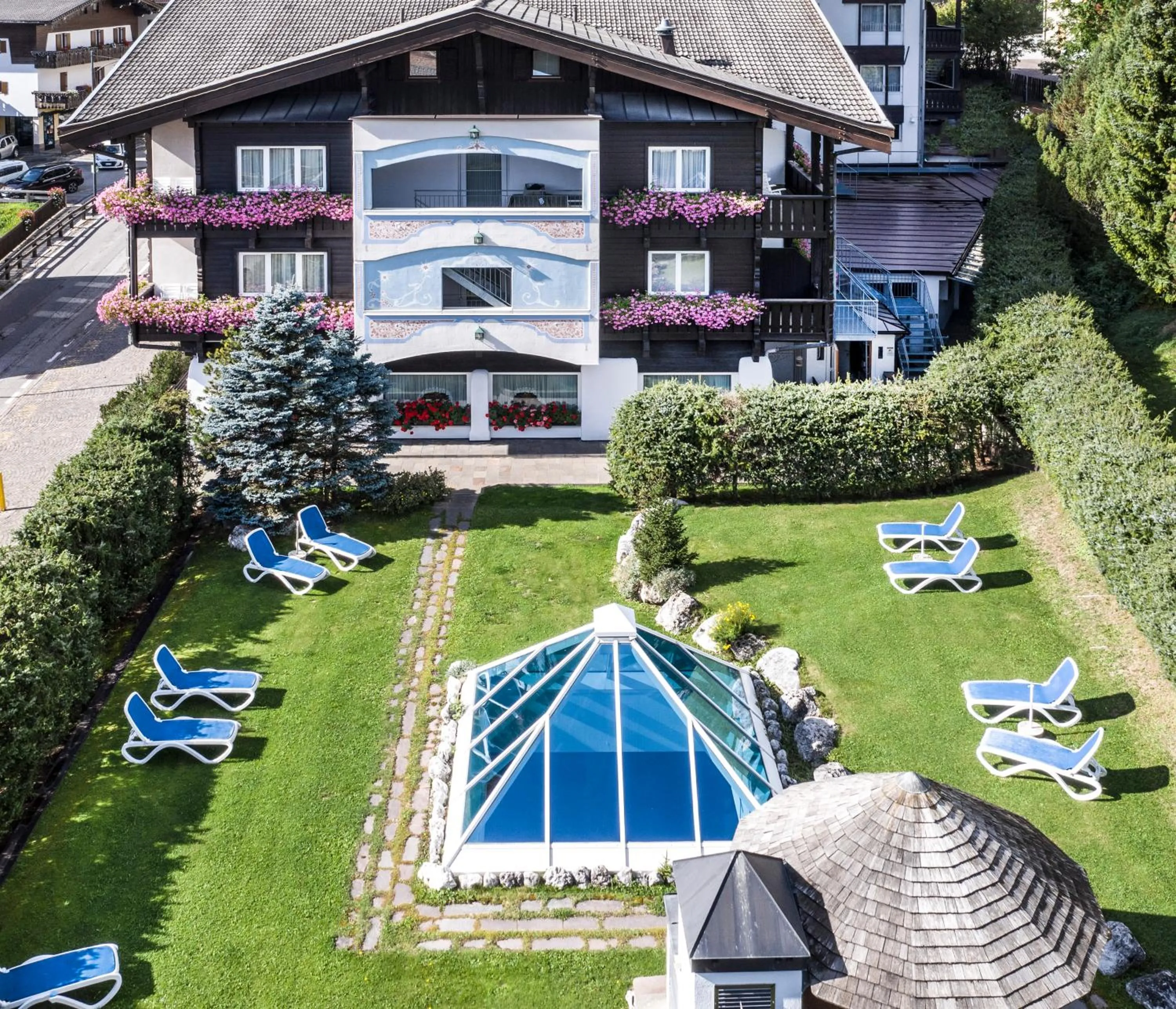 Property building in Alpen Hotel Corona