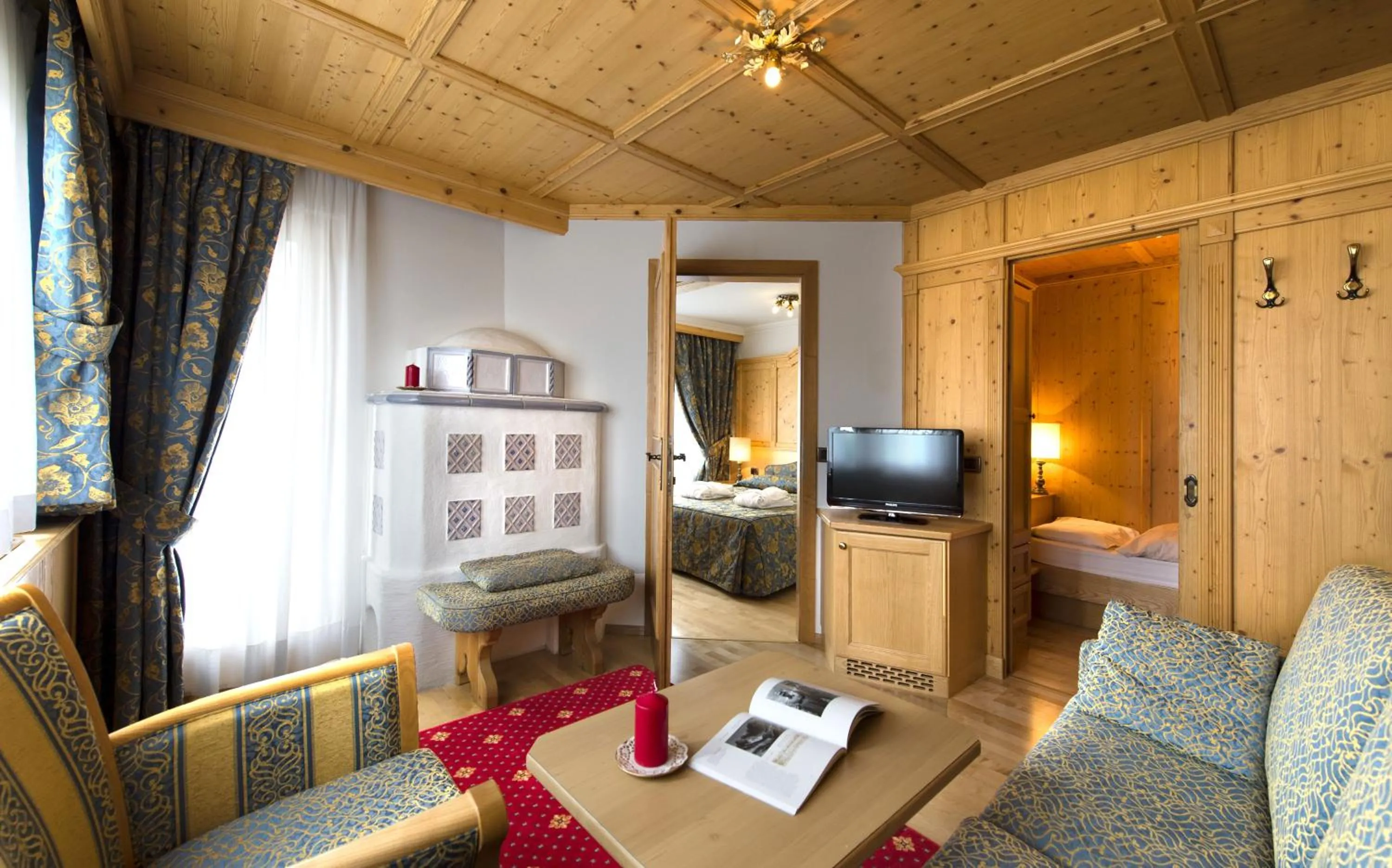 Living room in Alpen Hotel Corona