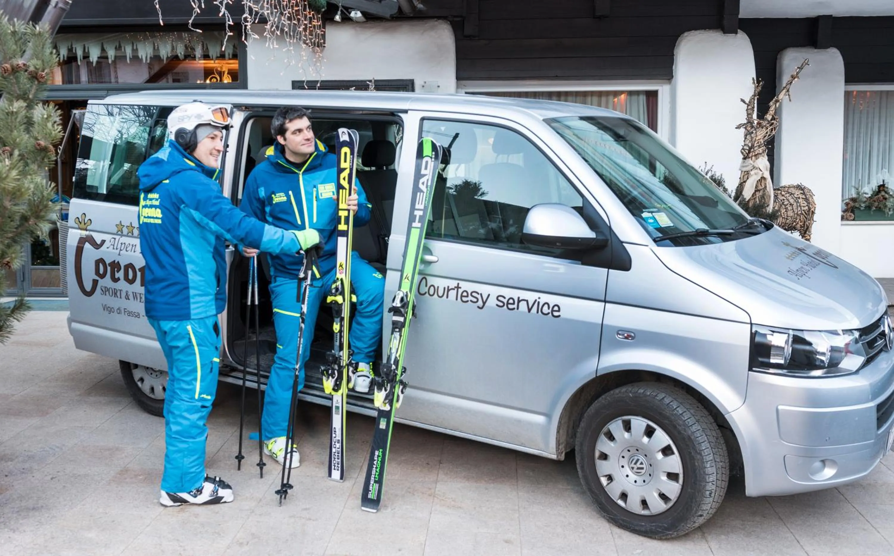 Staff in Alpen Hotel Corona