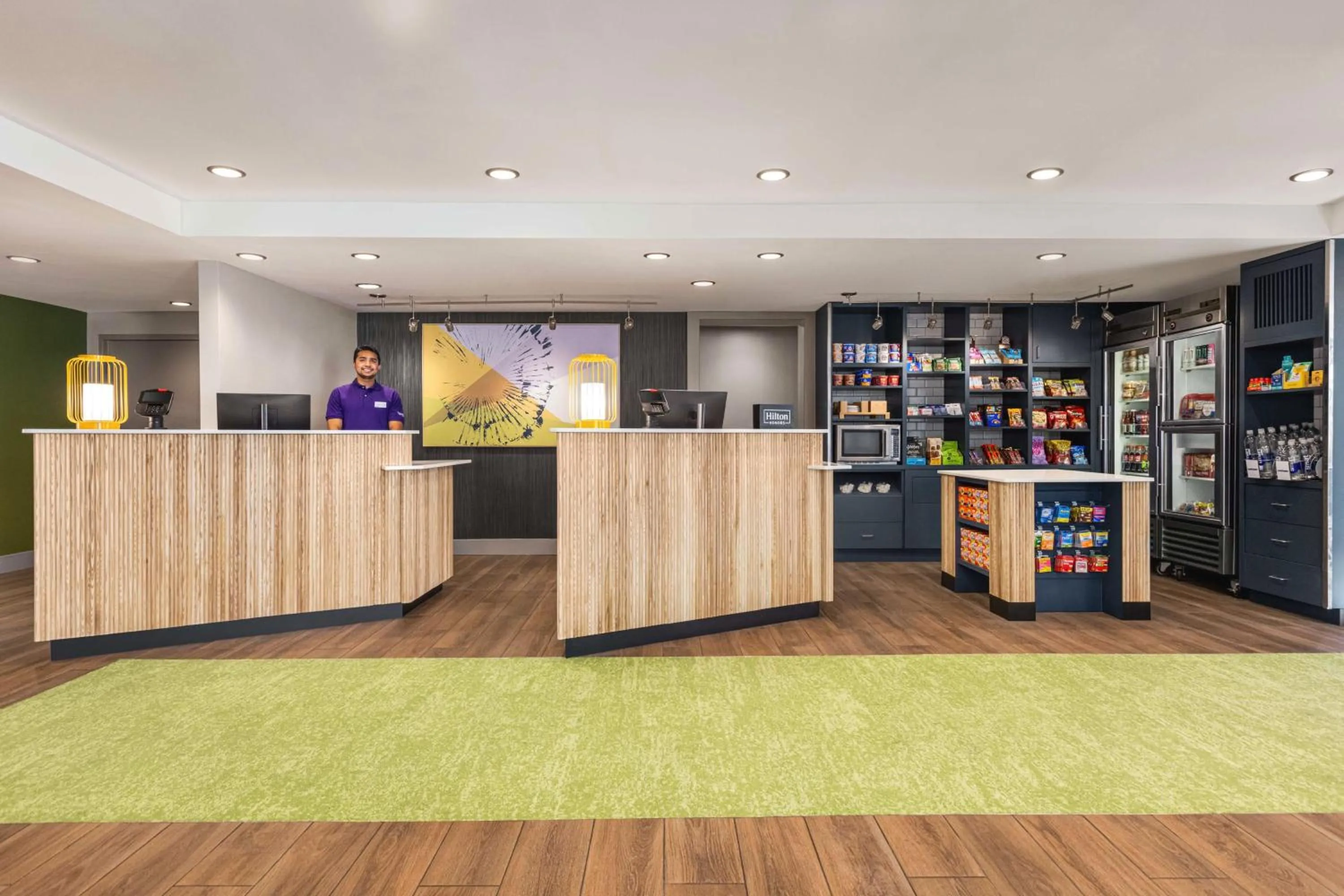 Lobby or reception in Spark By Hilton Germantown Washington Dc North