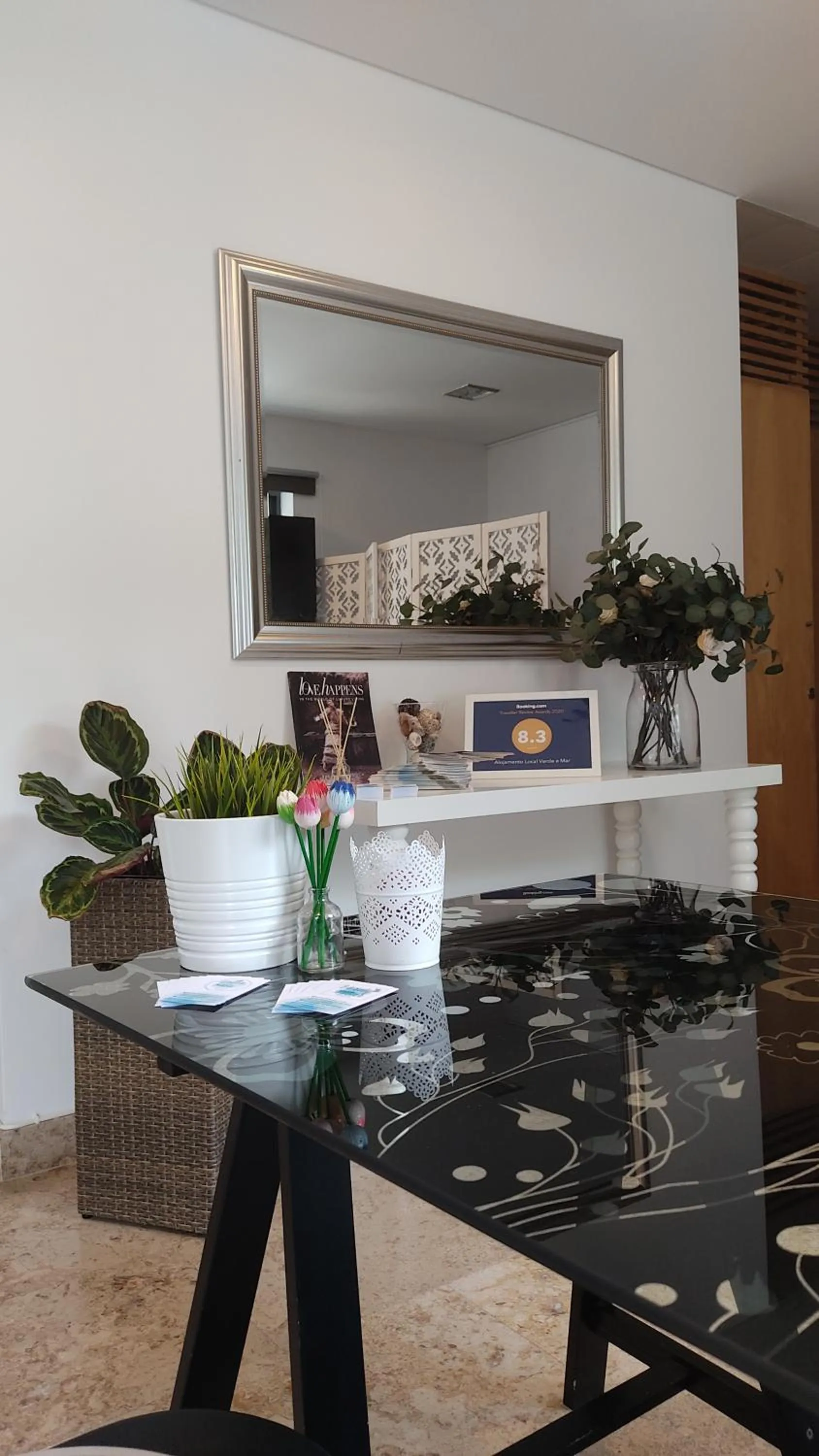 Lobby or reception in Alojamento Local Verde e Mar