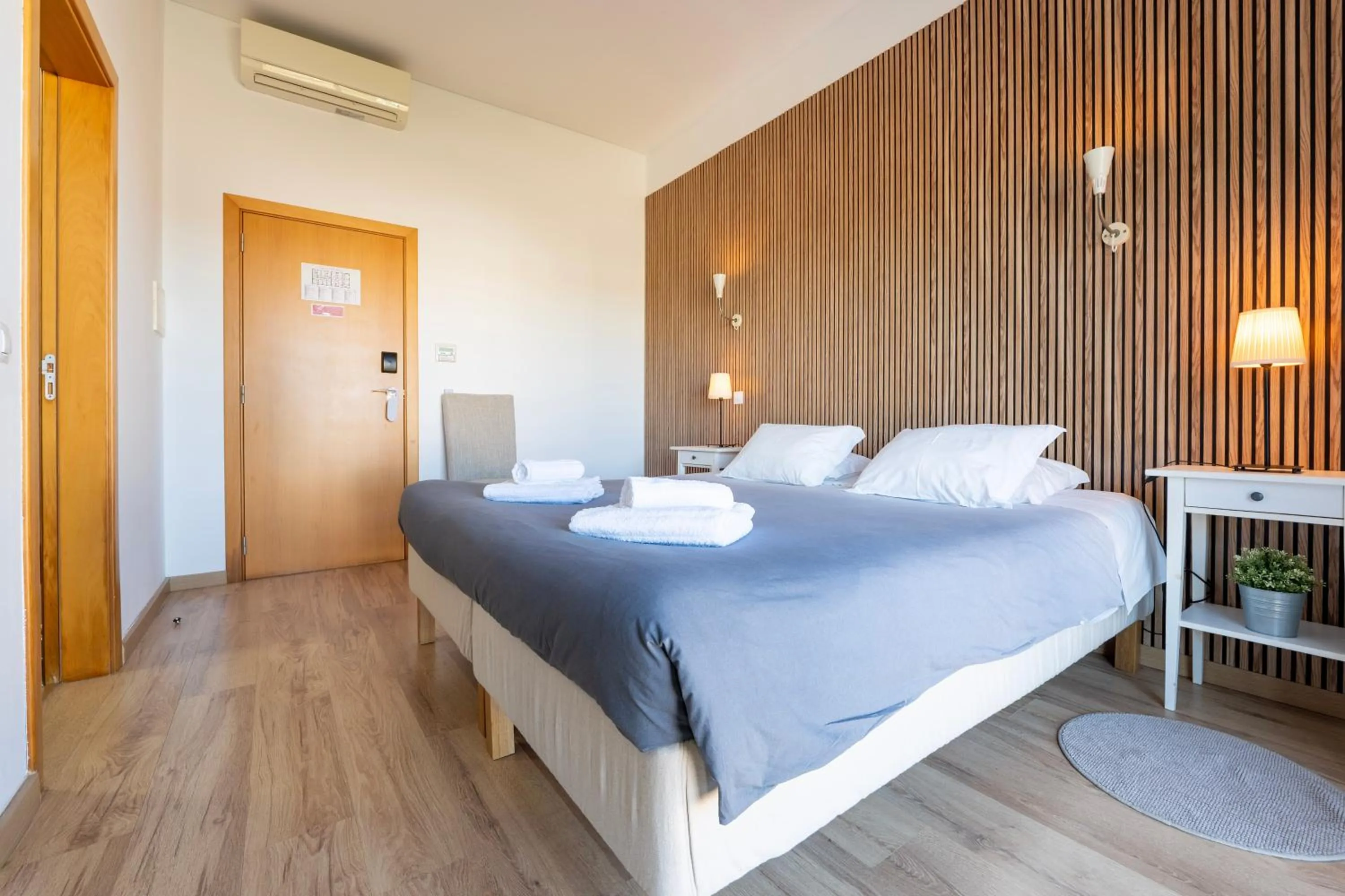 Bed in Alojamento Local Verde e Mar