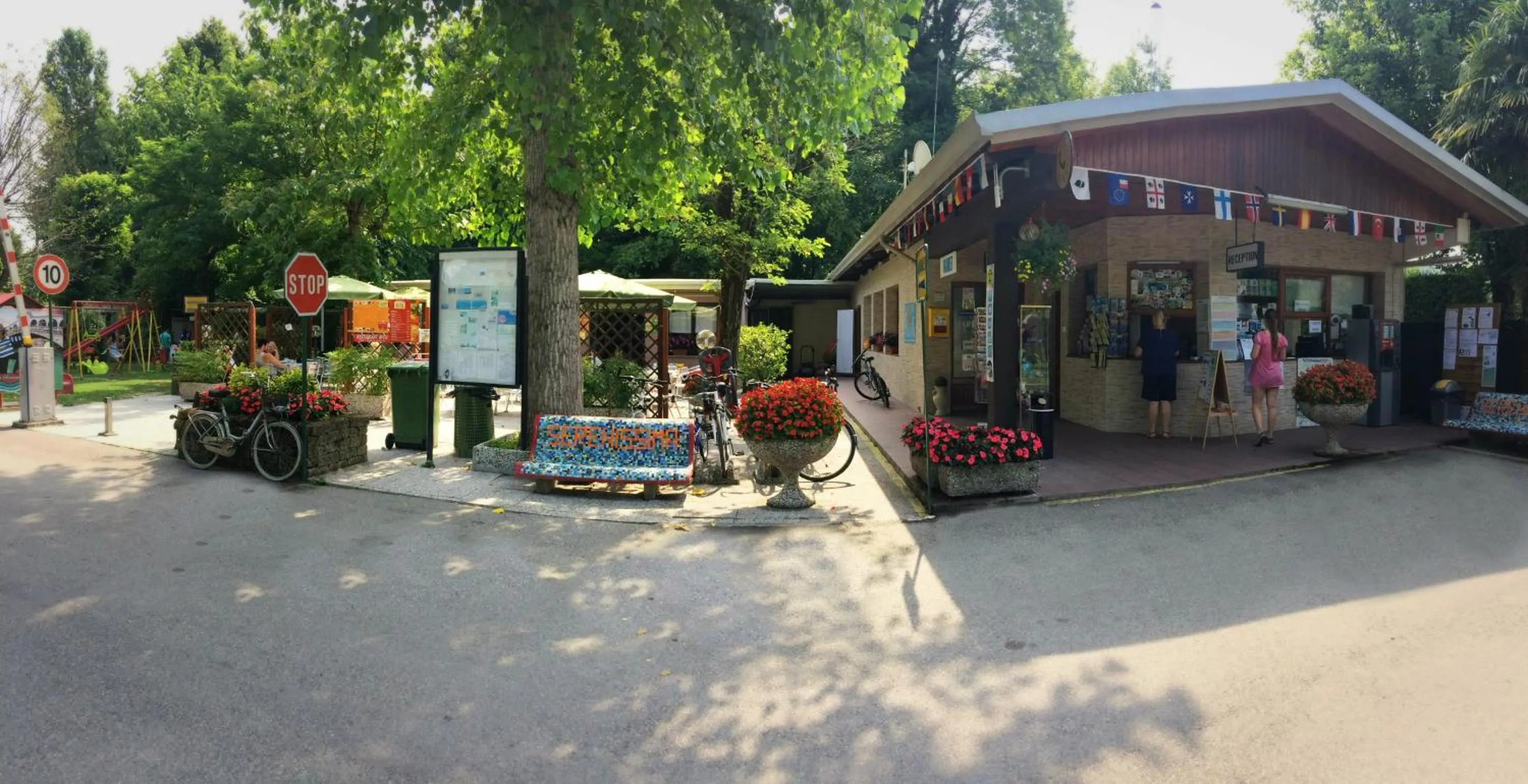 Facade/entrance in Camping Serenissima