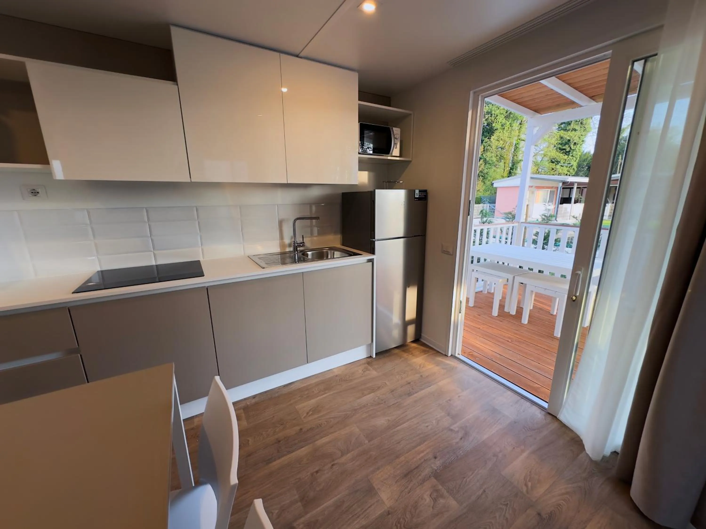 kitchen in Camping Serenissima