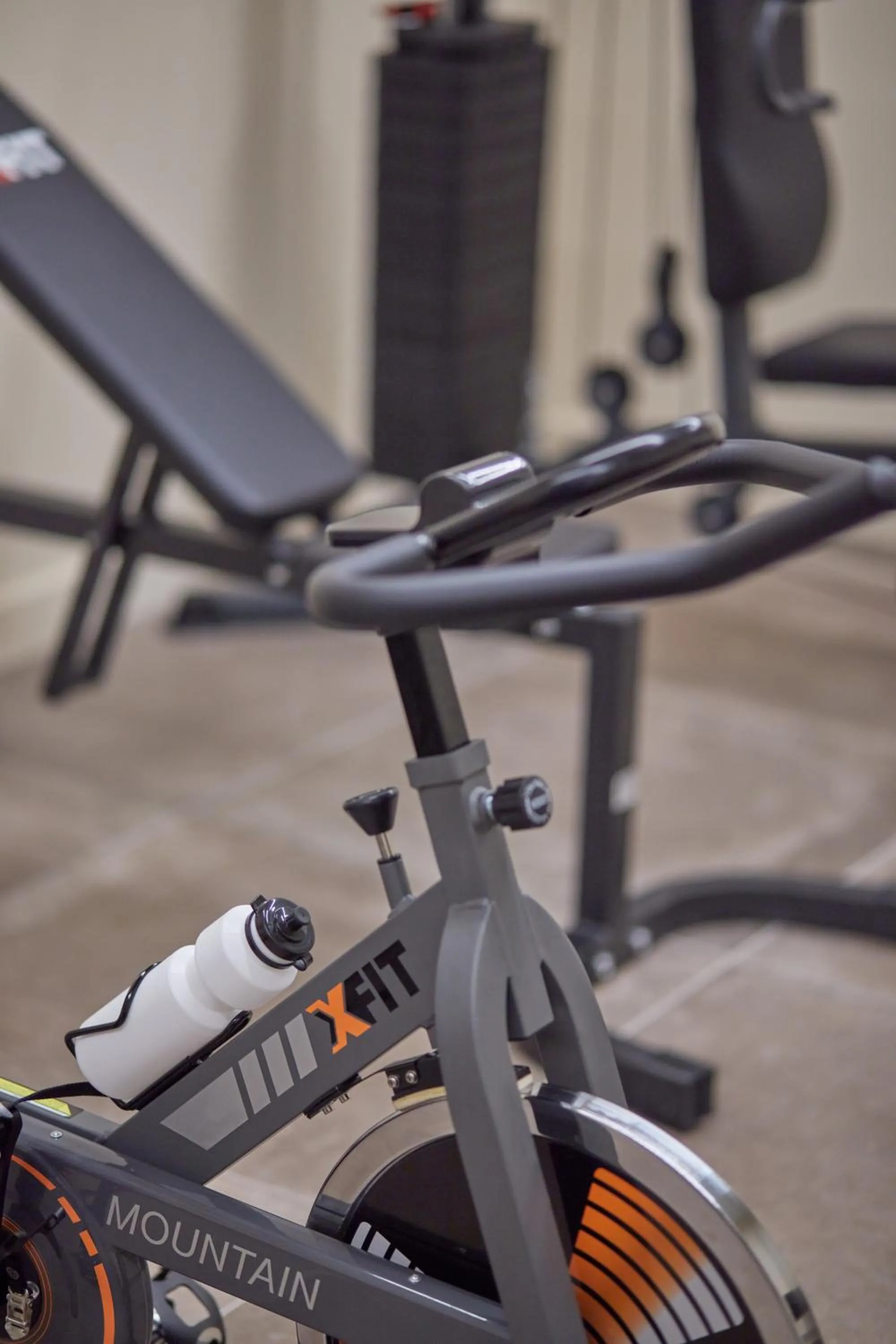 Fitness centre/facilities in Orizontes Tzoumerkon Hotel Resort