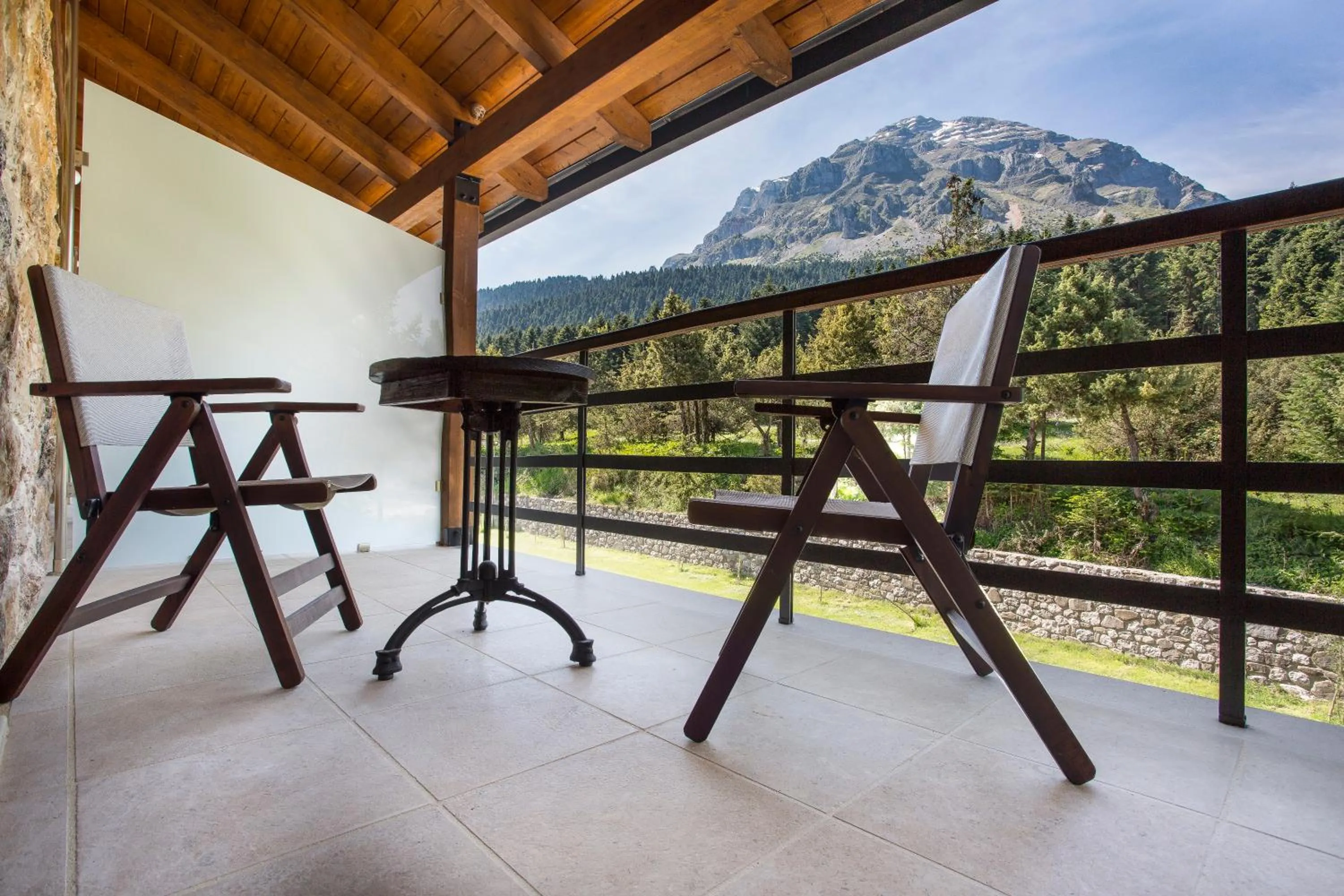 Balcony/Terrace in Orizontes Tzoumerkon Hotel Resort