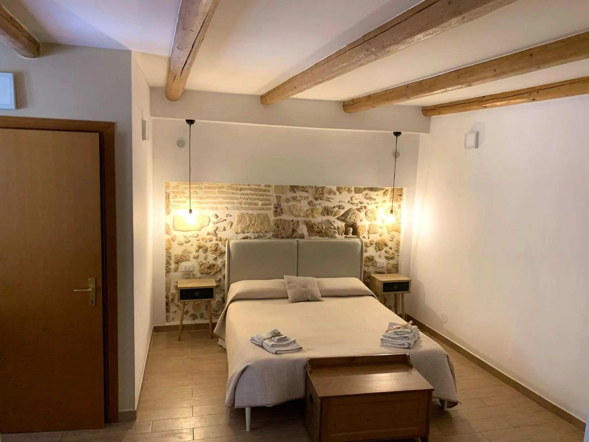 Decorative detail, Bed in B&B Vinci