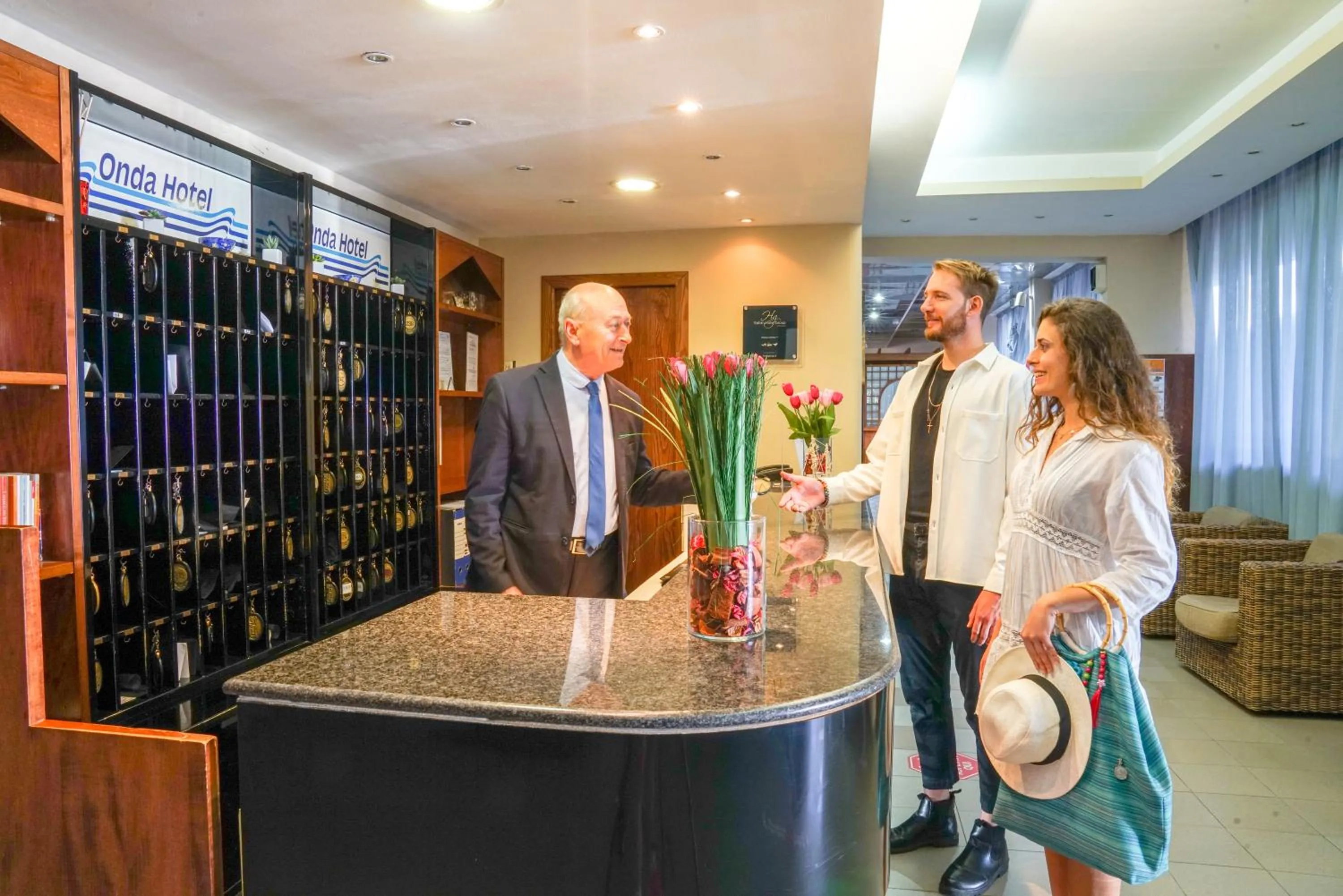 Lobby or reception in Onda Hotel