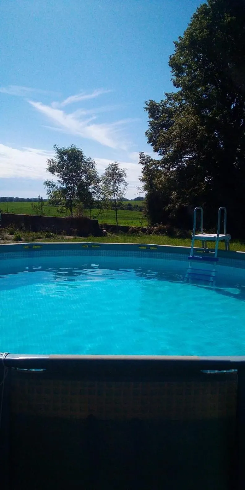 Swimming pool in La Cour d'Enchère