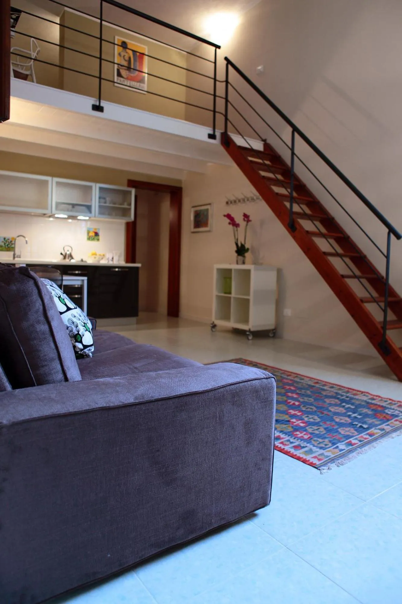 Living room in Palazzo Ossuna