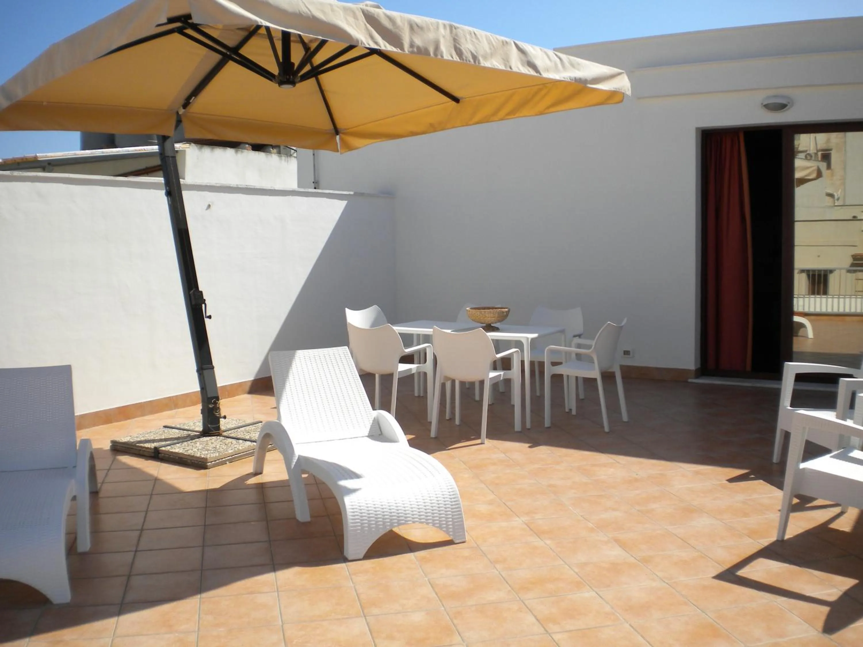 Balcony/Terrace in Palazzo Ossuna