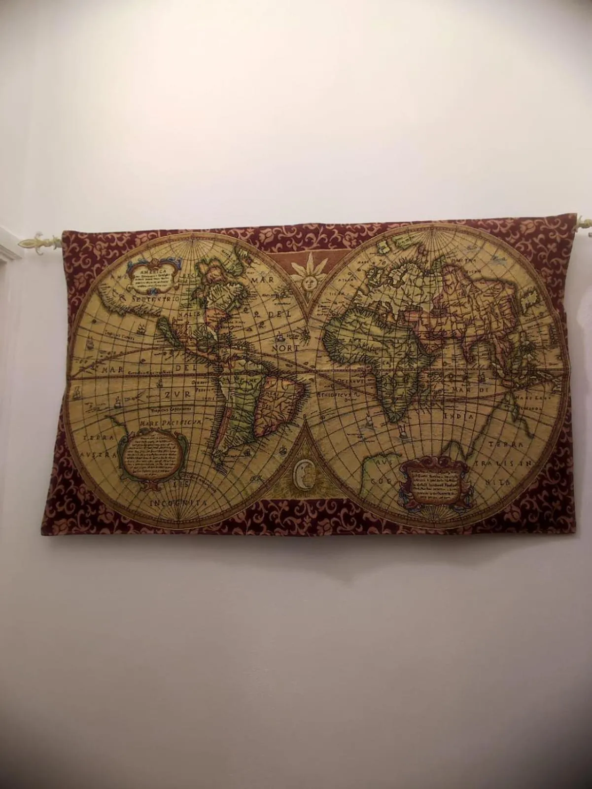 Living room in La Petite Maison