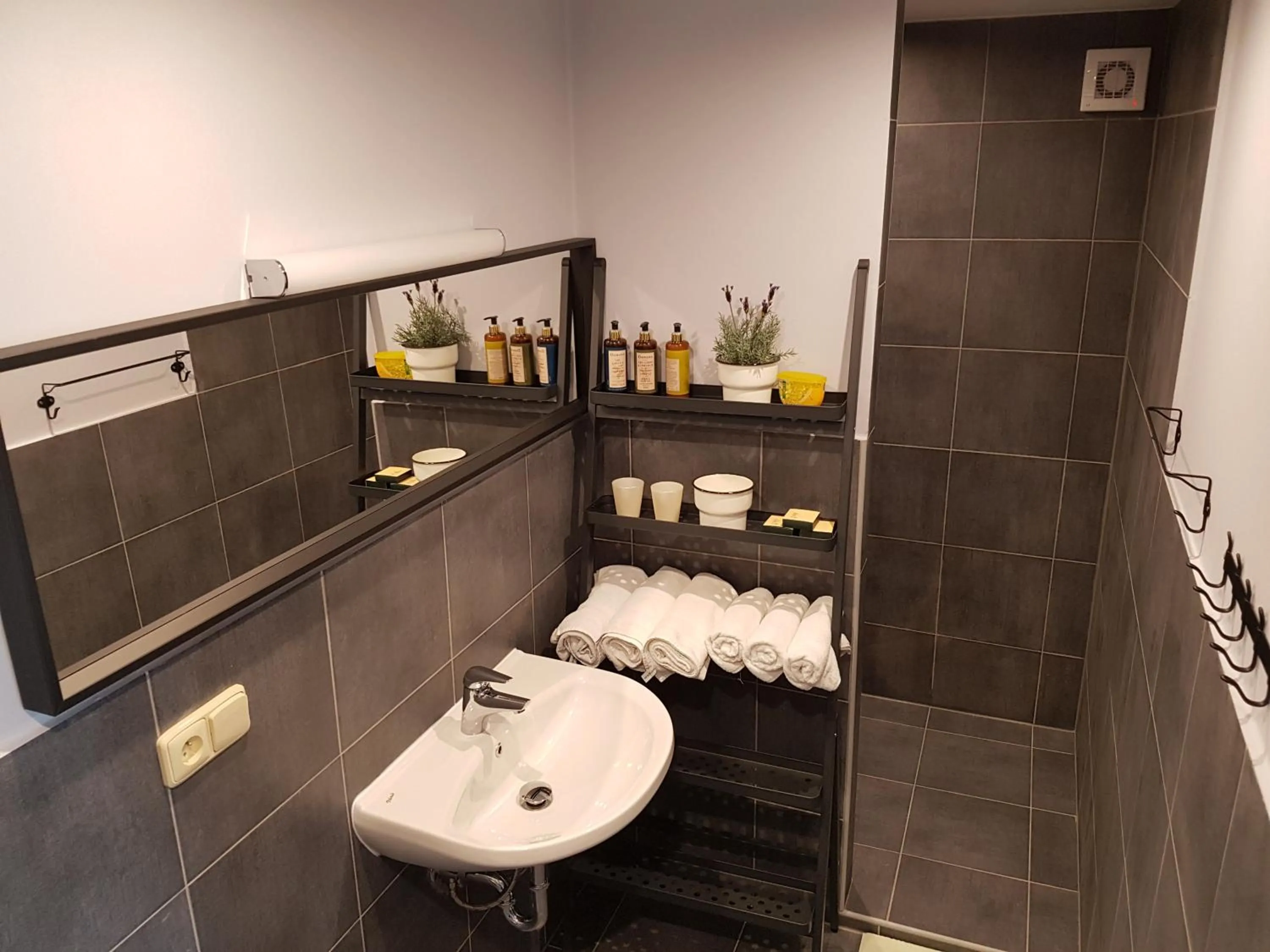 Bathroom in Penzion na Kopci