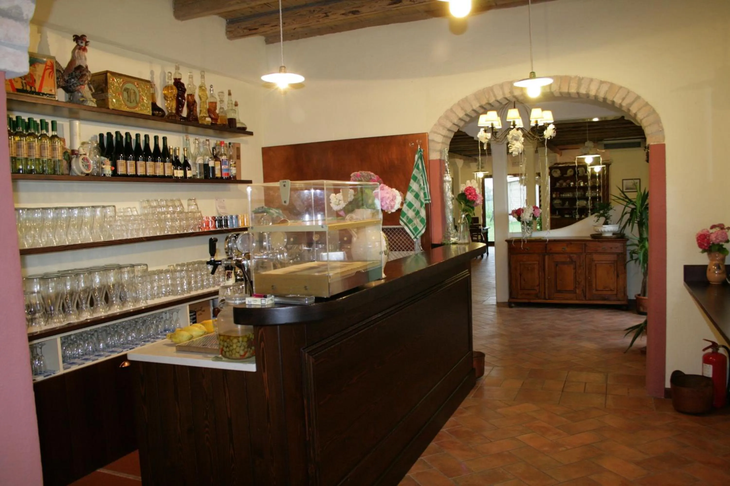 Lounge or bar in Locanda Antico Fighèr