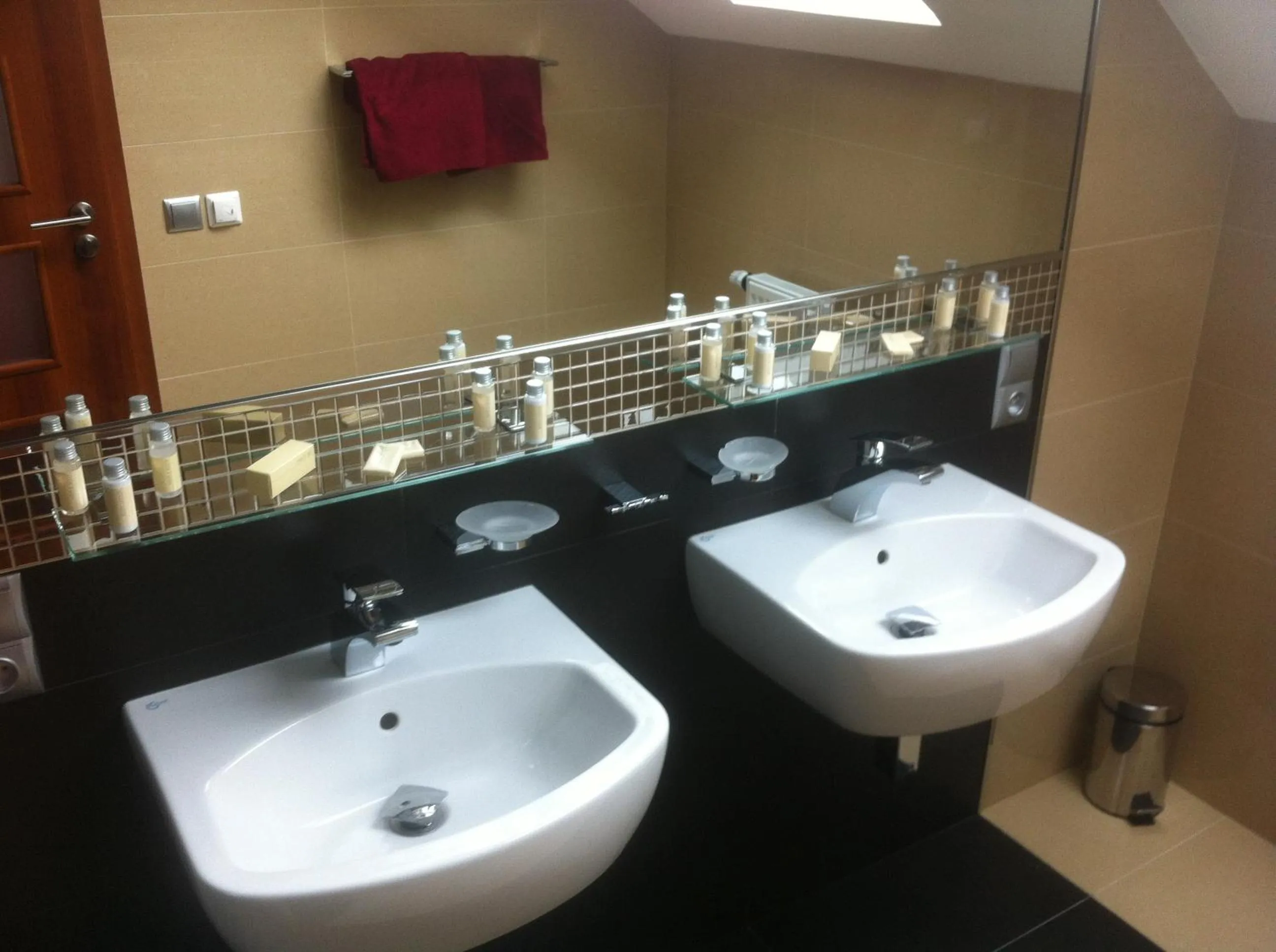 Bathroom in Hotel Krušnohorský Dvůr