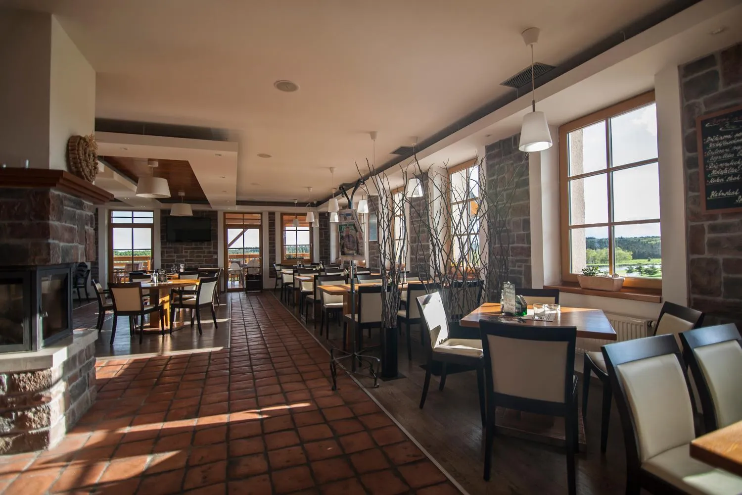 Restaurant/places to eat in Hotel Krušnohorský Dvůr