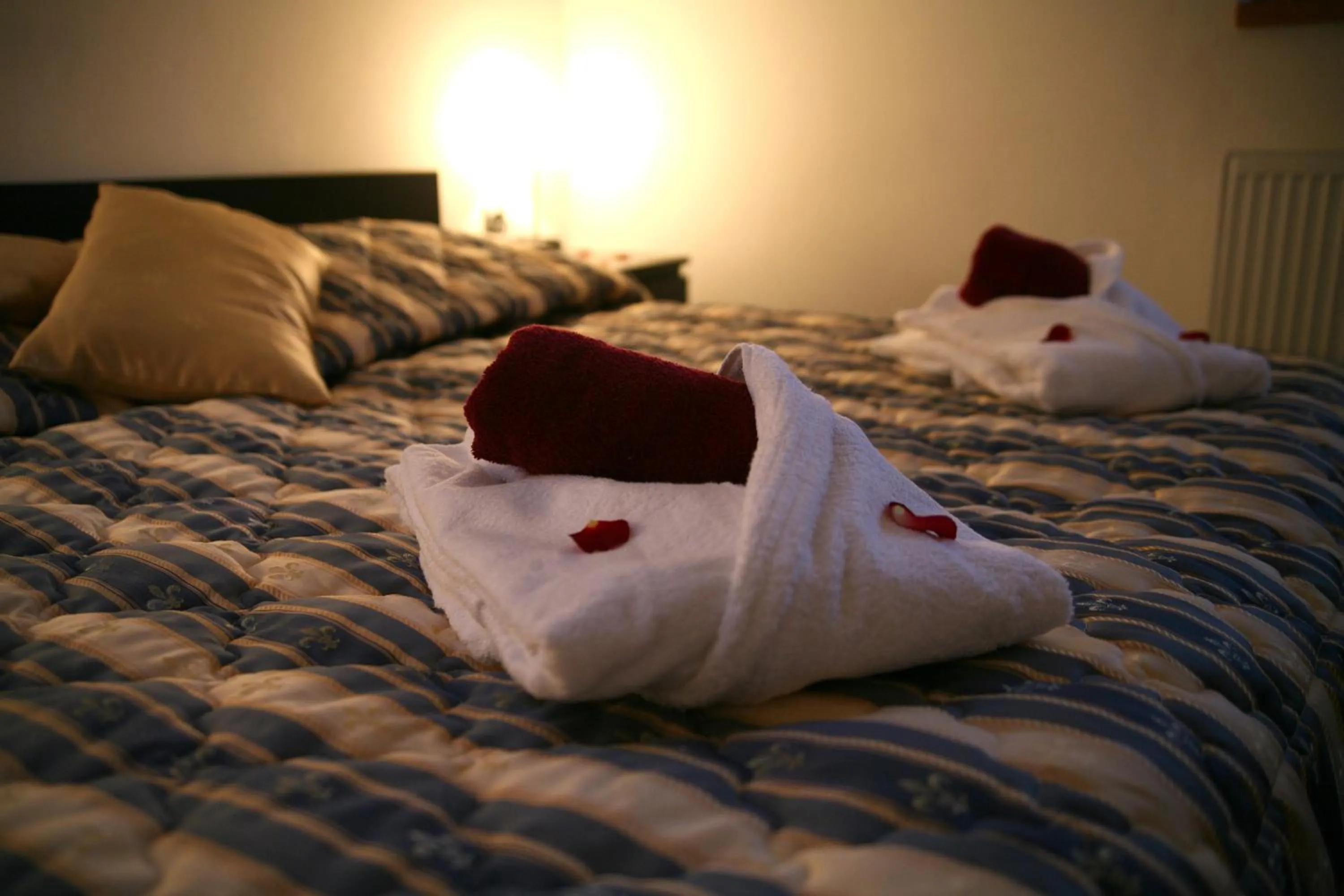 Decorative detail, Bed in Hotel Krušnohorský Dvůr