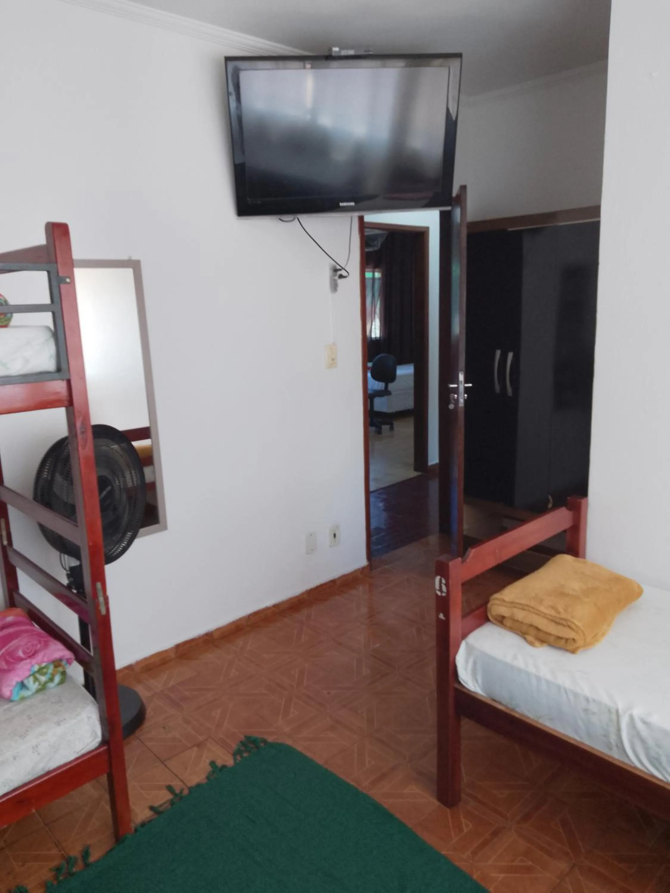 Bed in Hotel Pousada Liberdade