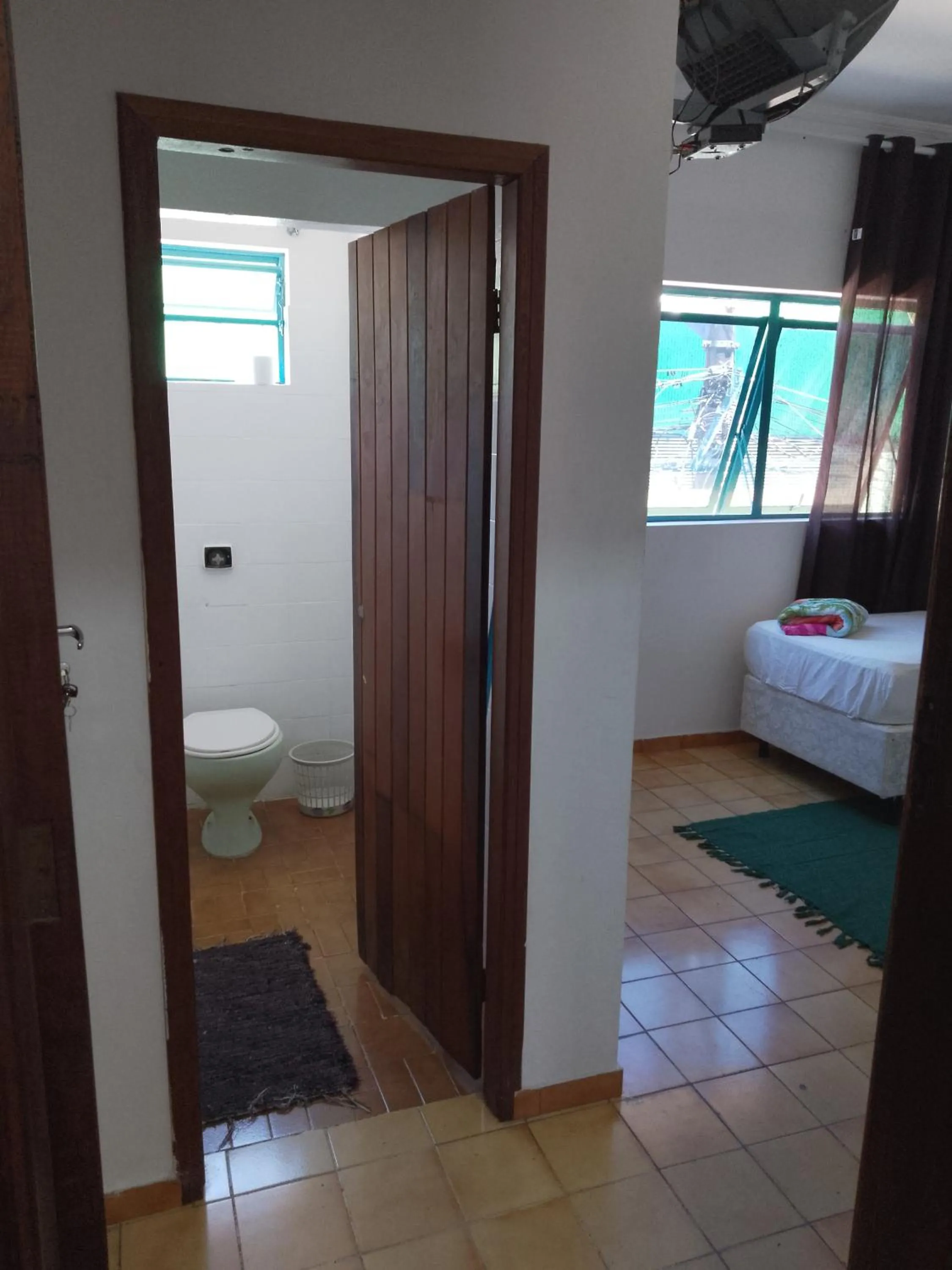 Bed in Hotel Pousada Liberdade