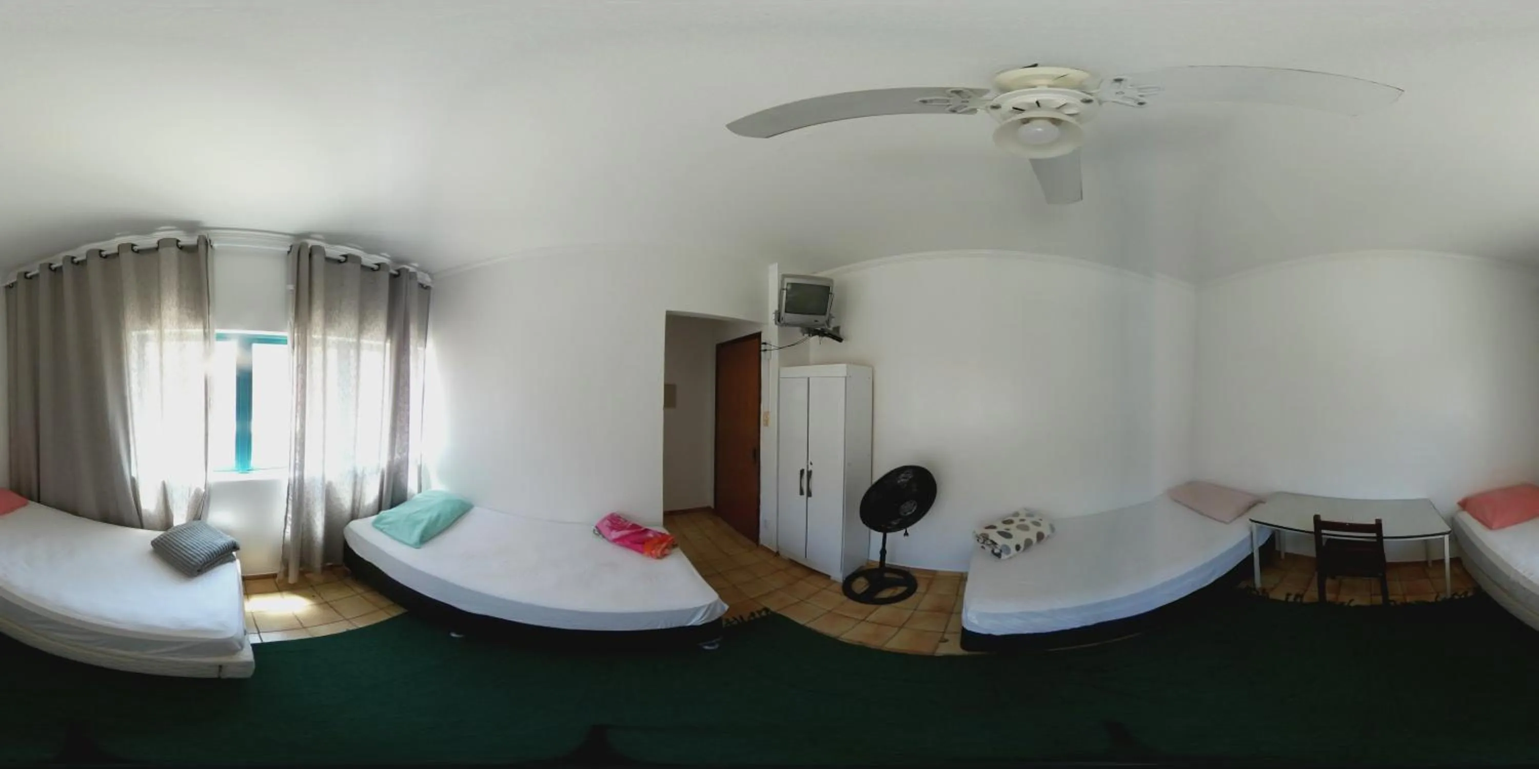 Bed in Hotel Pousada Liberdade