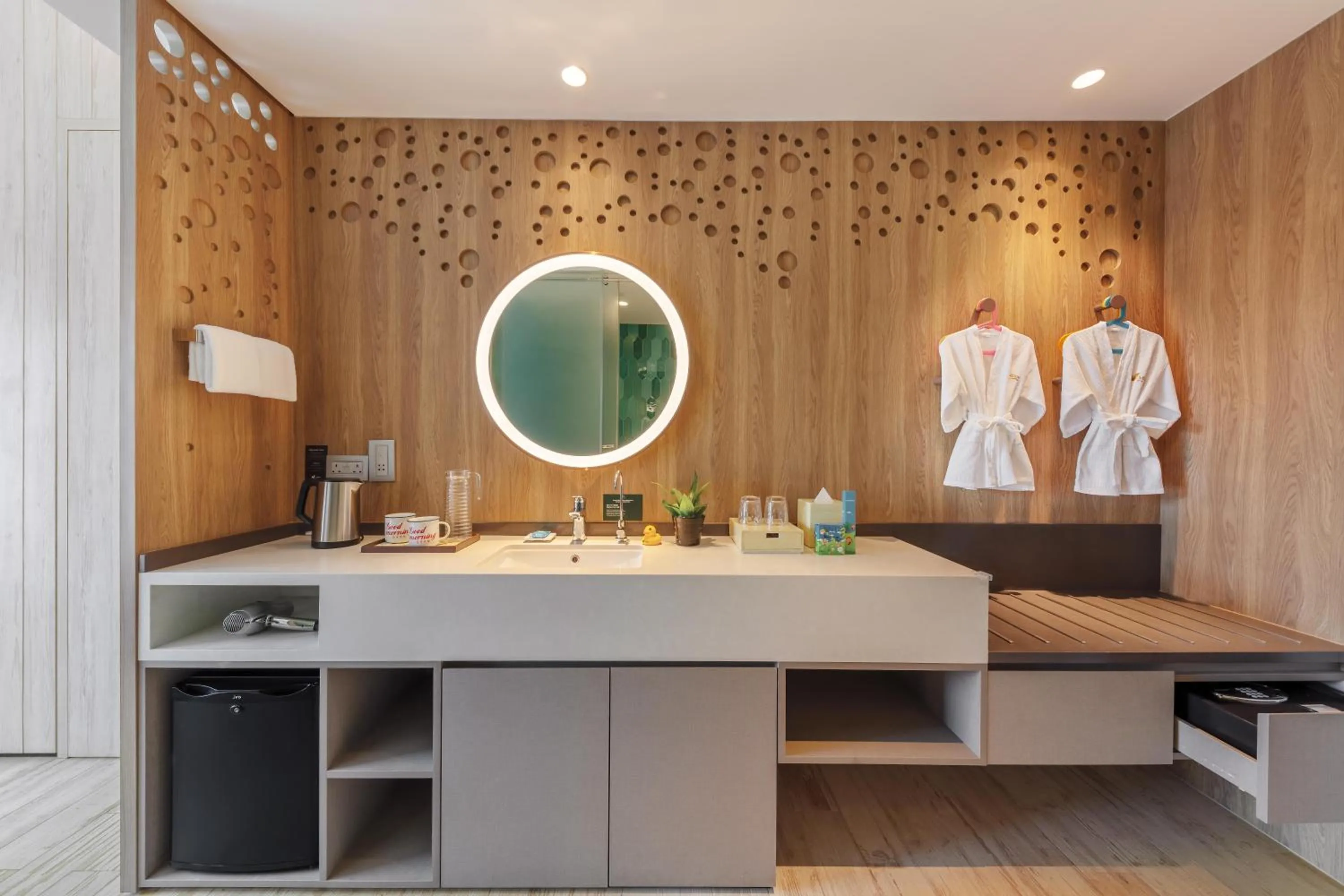 Bedroom in Village Hotel Sentosa by Far East Hospitality