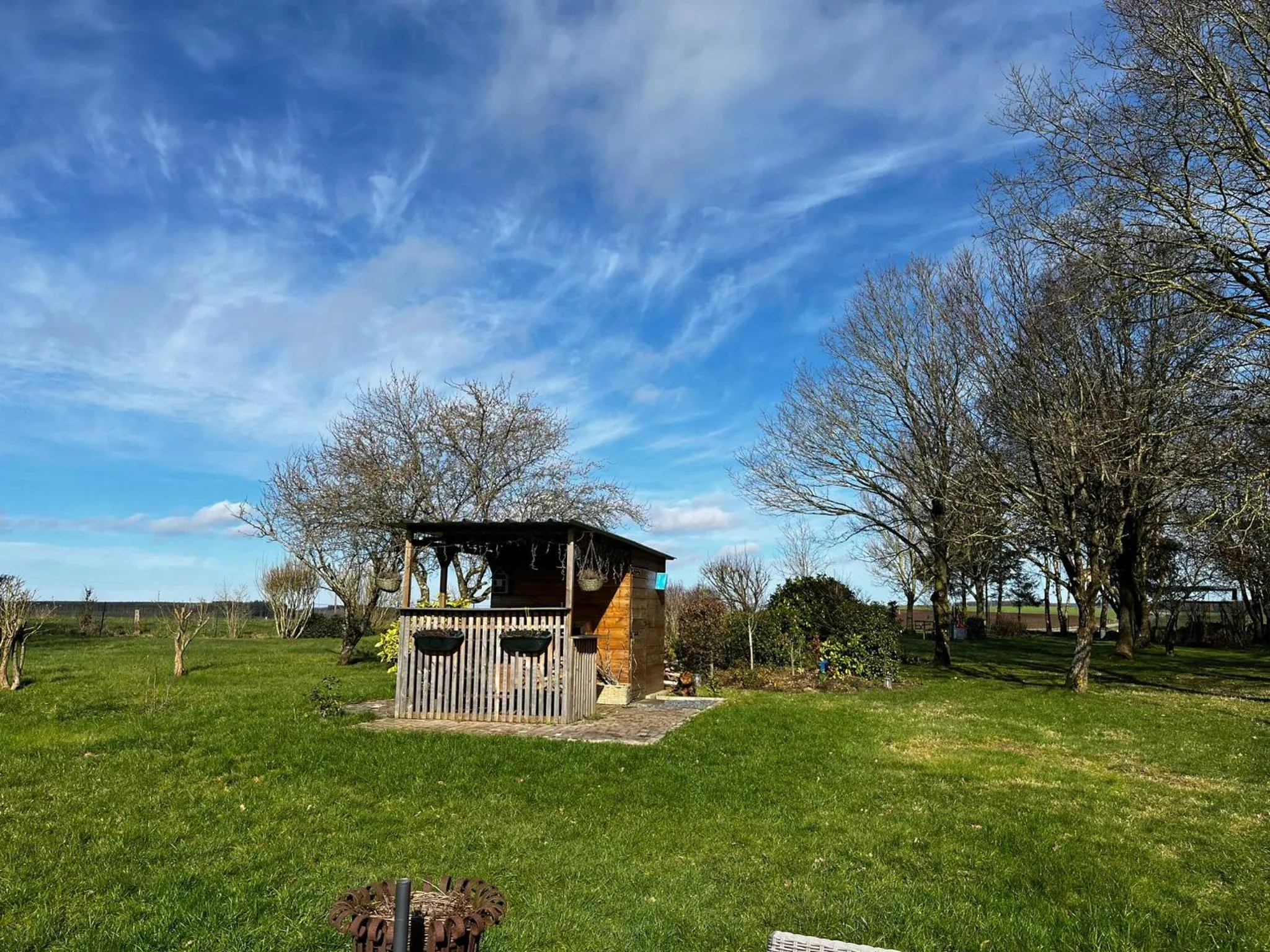 Garden in B&B La Niouche