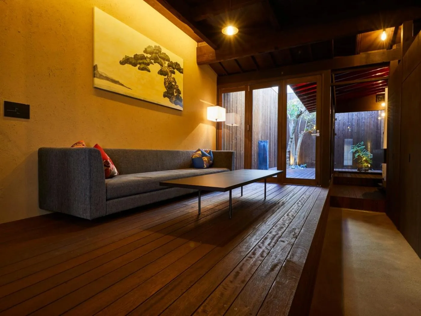 Living room in Rinn Premium Nijo Castle North