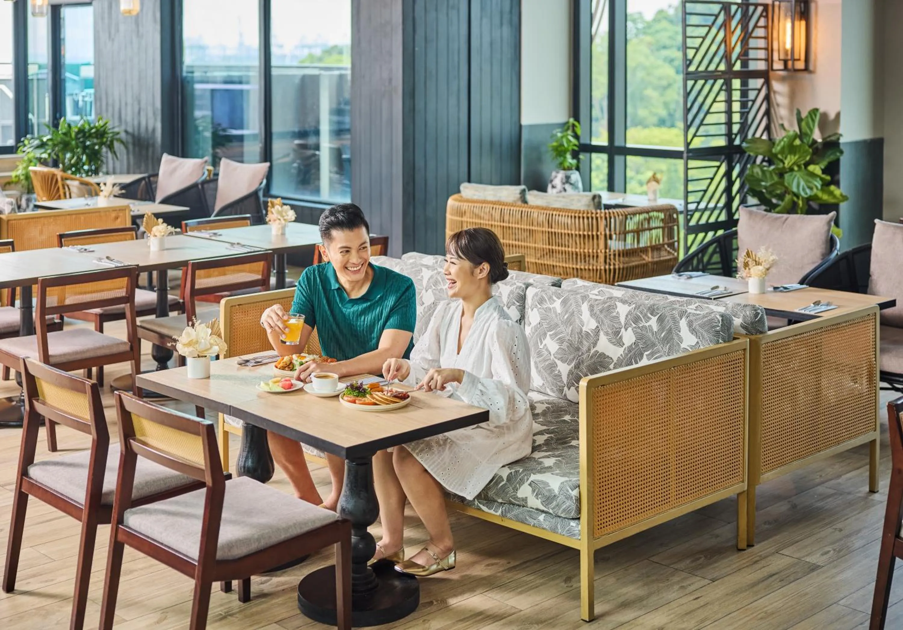 Restaurant/places to eat in The Outpost Hotel Sentosa by Far East Hospitality