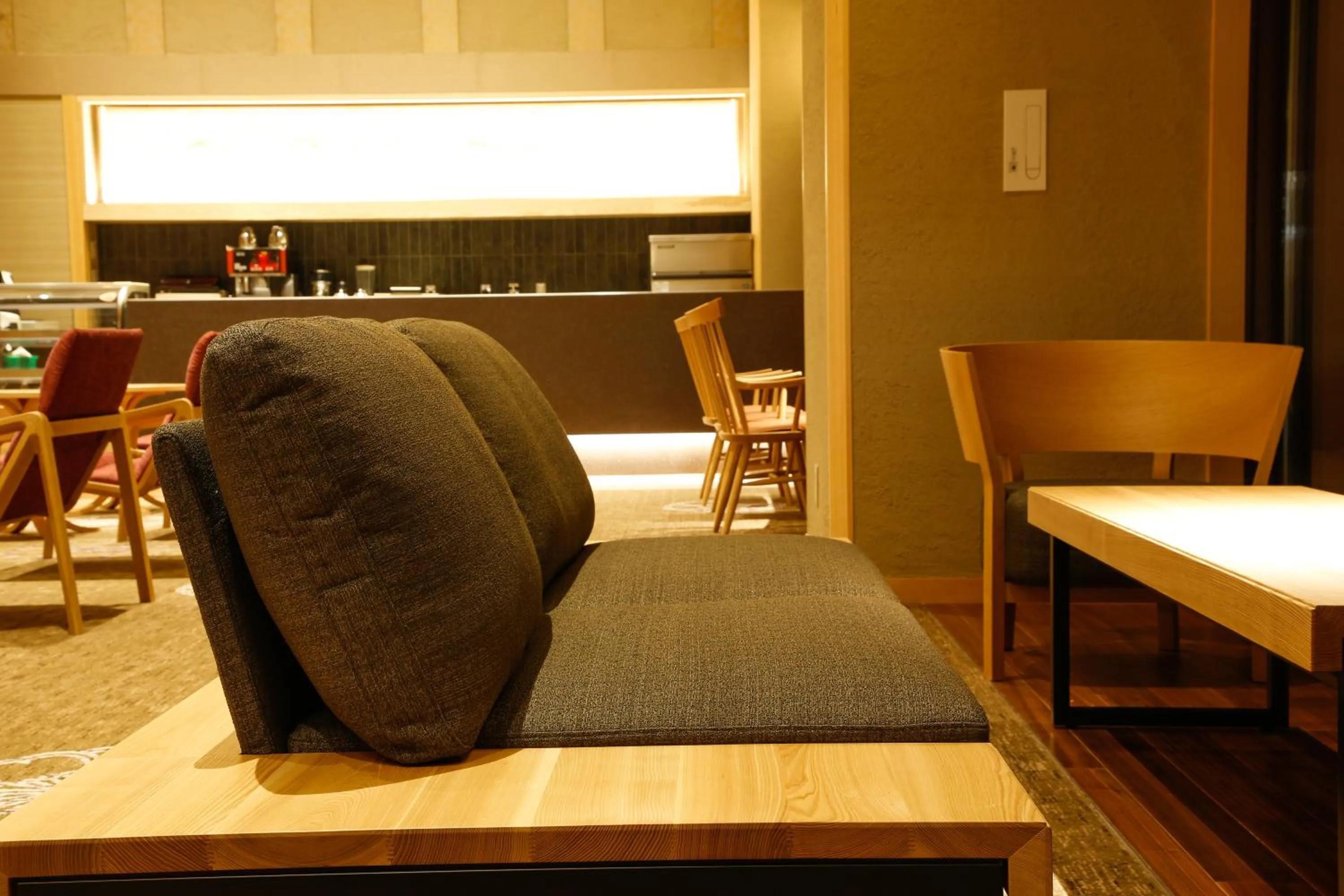 Lounge or bar in The Shiroyama Terrace Tsuyama Villa