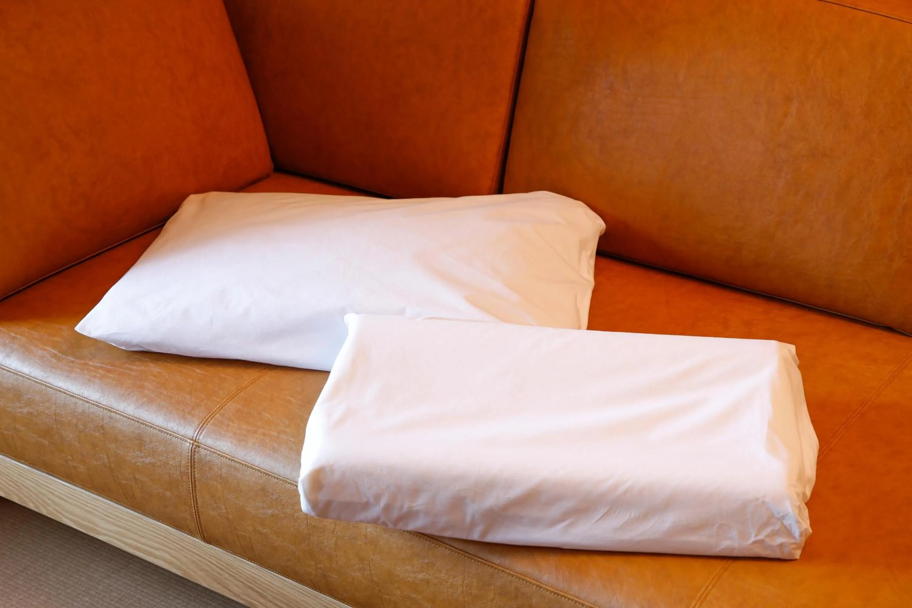 Bed in The Shiroyama Terrace Tsuyama Villa