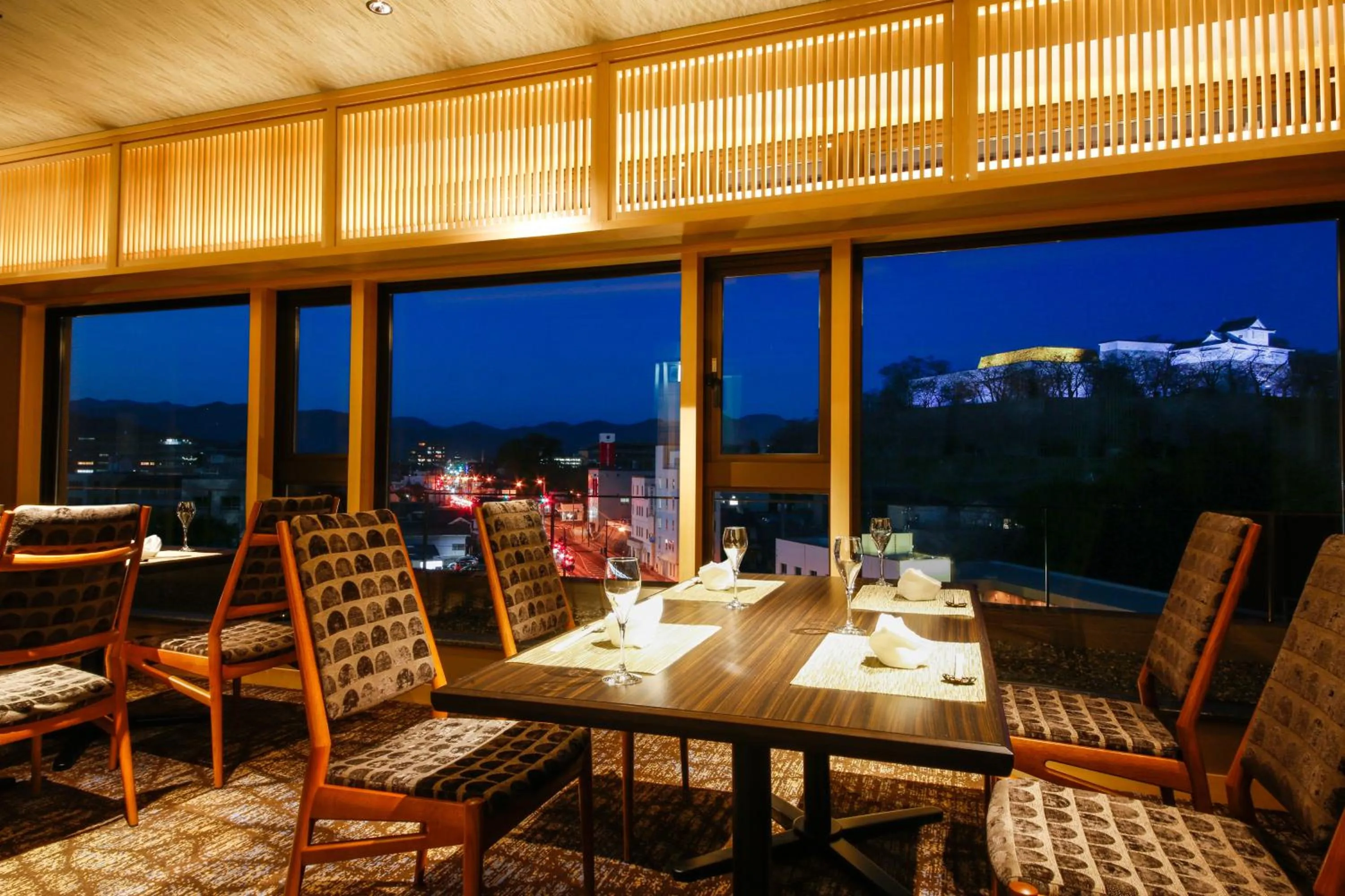 Restaurant/places to eat in The Shiroyama Terrace Tsuyama Villa