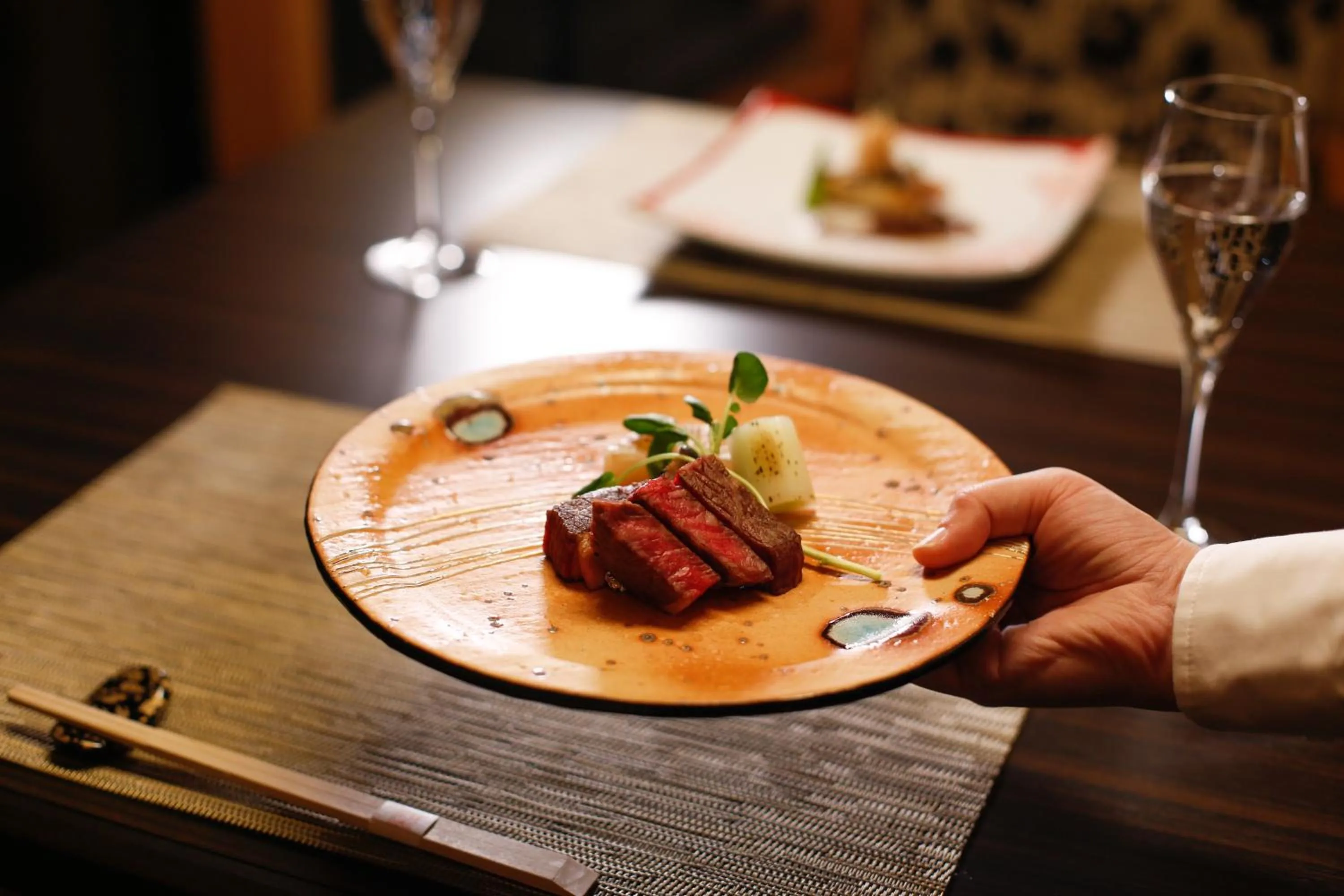 Restaurant/places to eat in The Shiroyama Terrace Tsuyama Villa