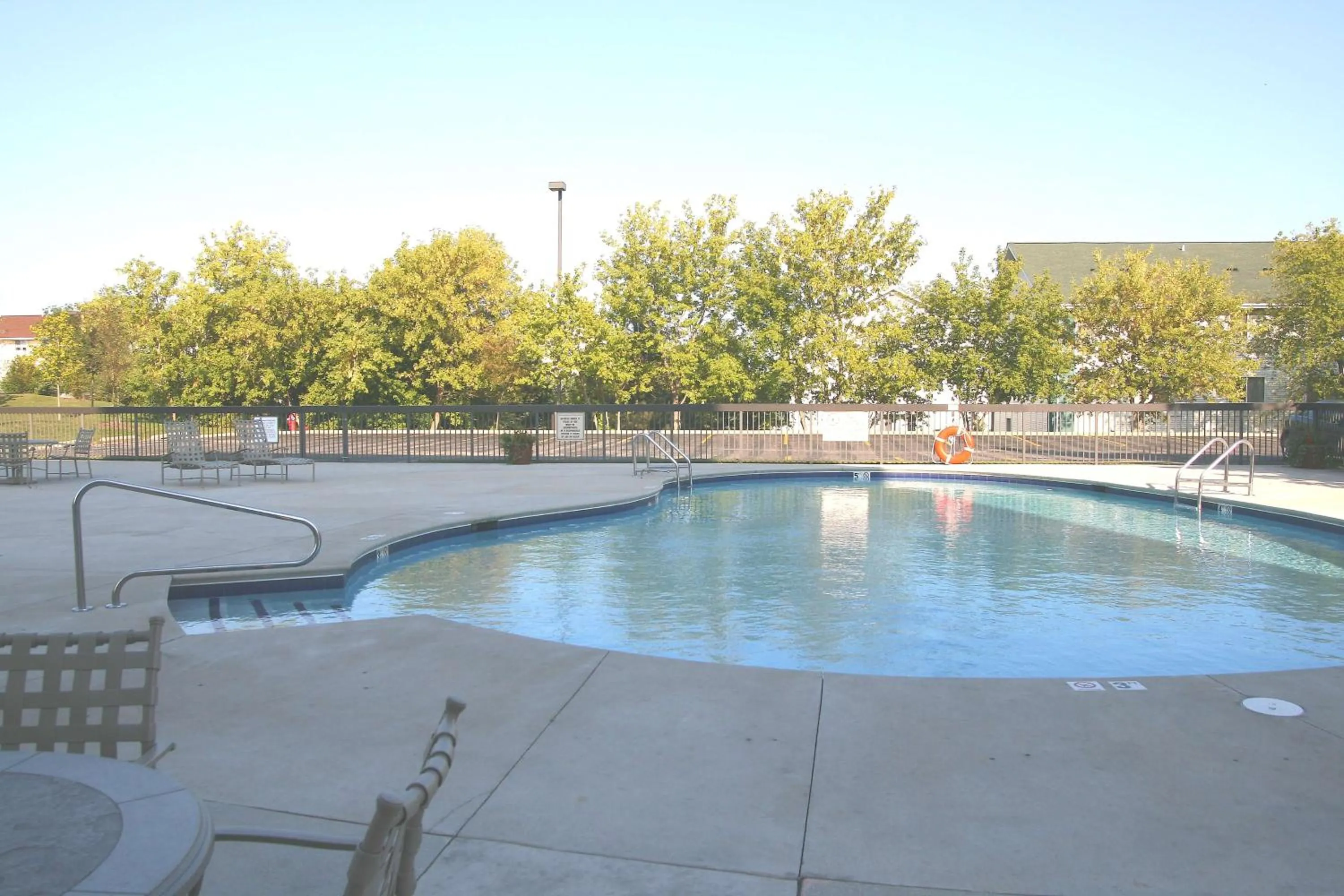 Pool view in Hampton Inn Chicago-Gurnee