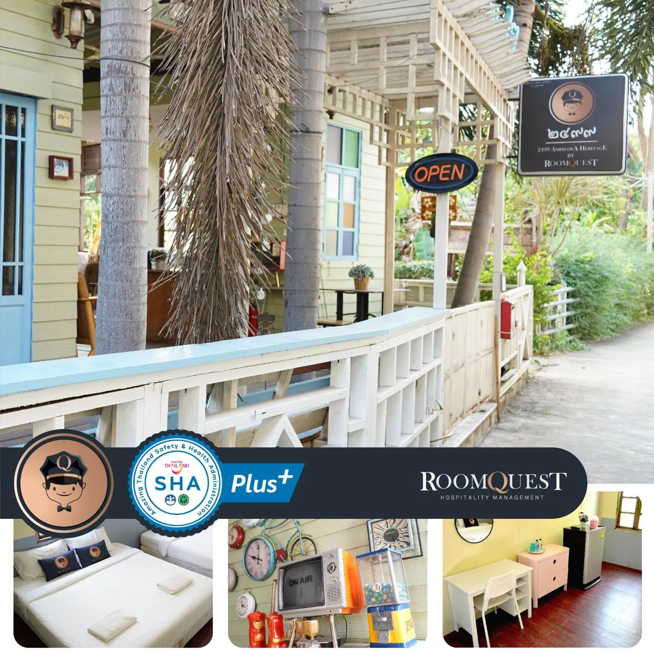 Property building in RoomQuest Amphawa Floating Market