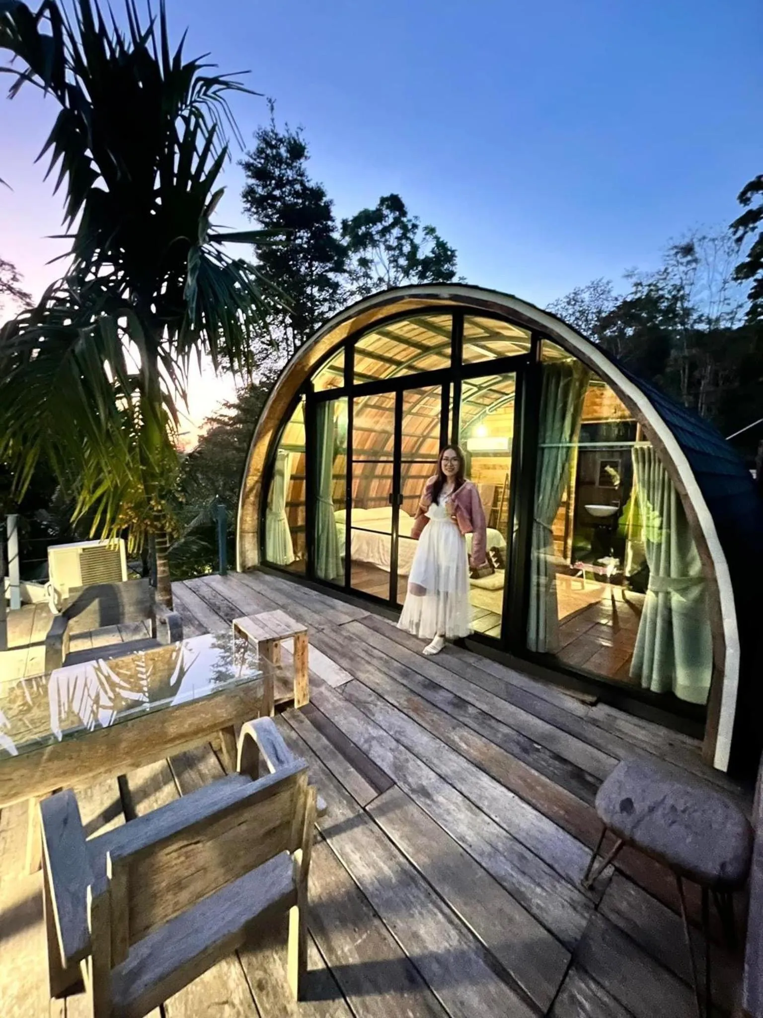 Patio in Voraman Hut