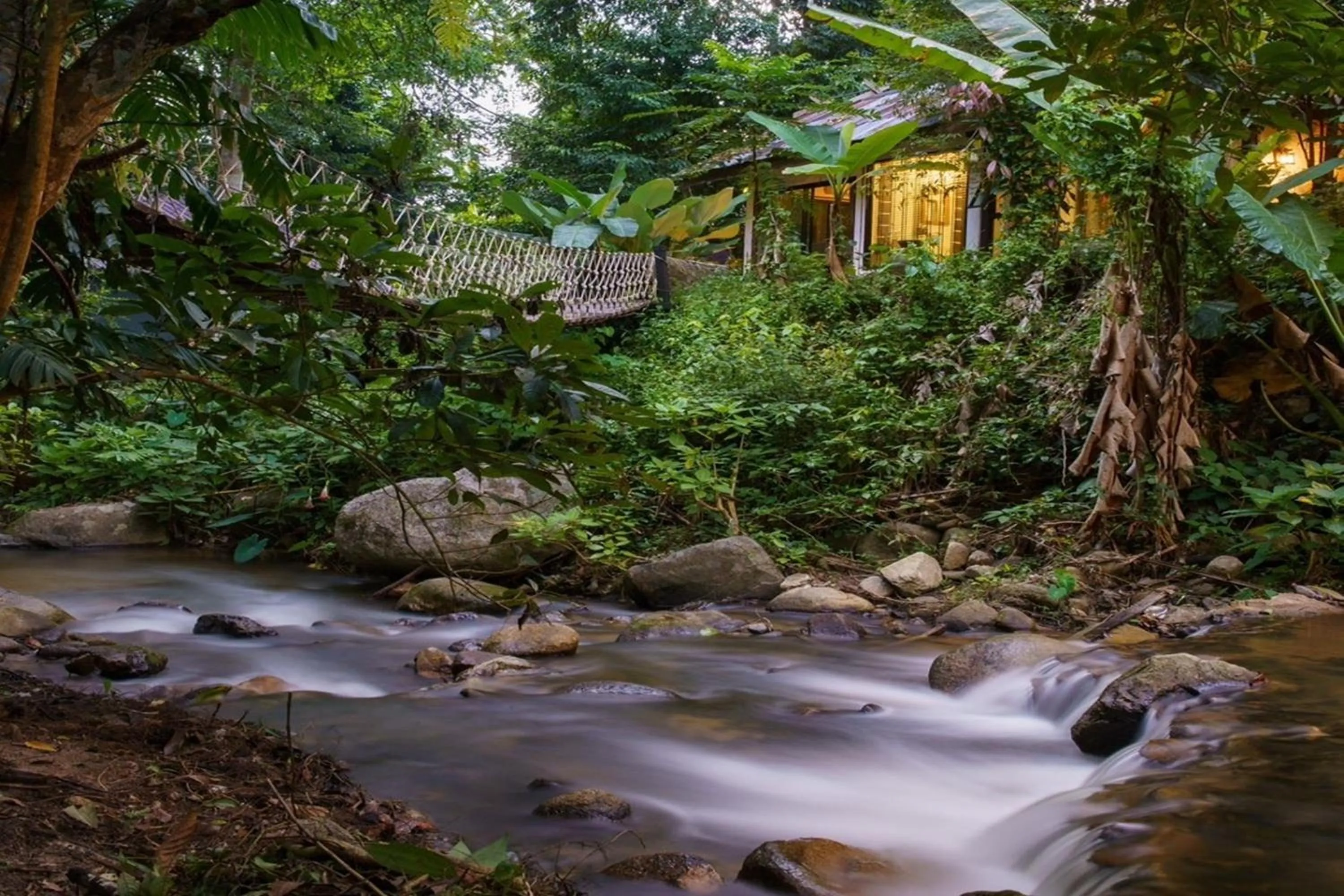 River view in Voraman Hut