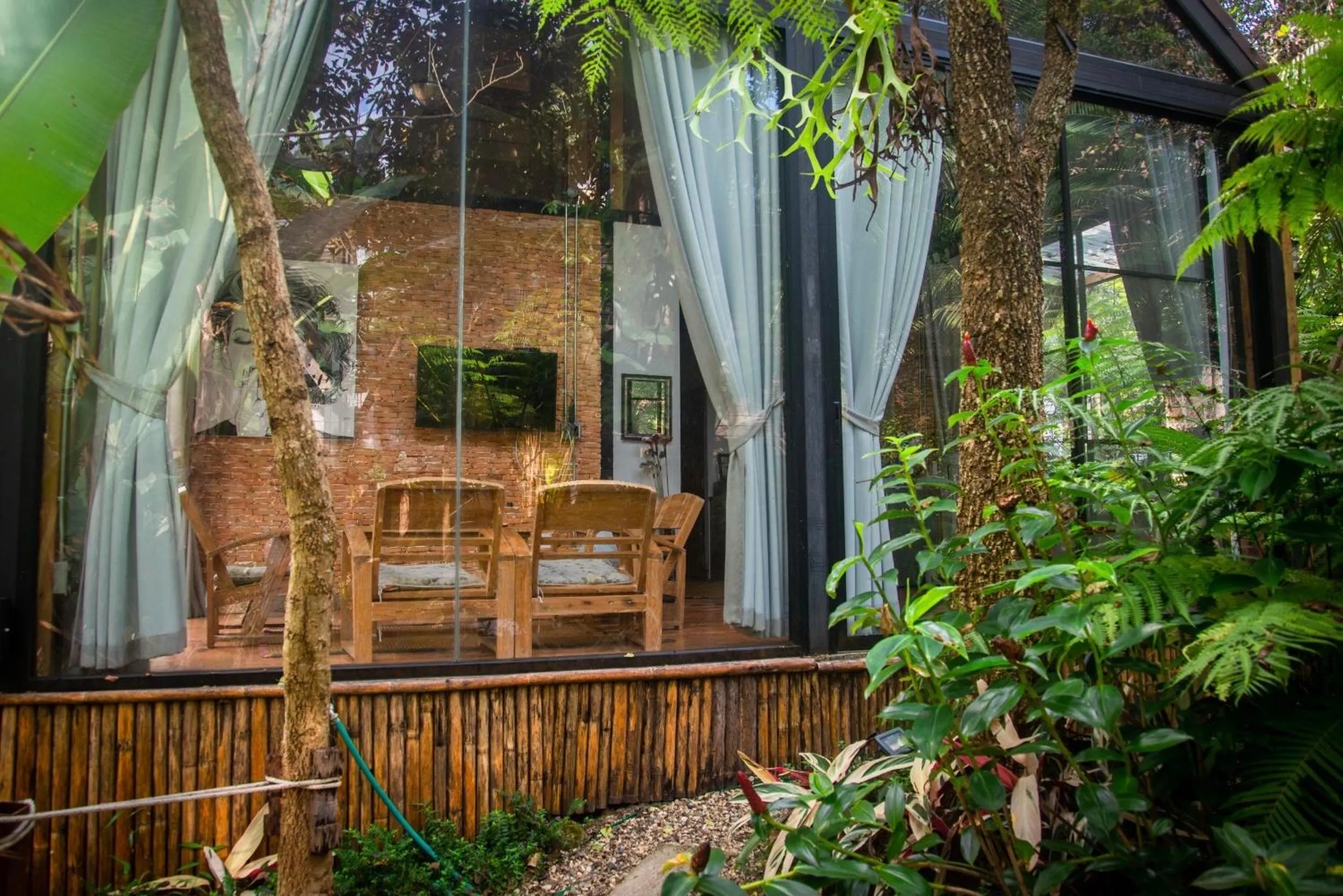 Patio in Voraman Hut