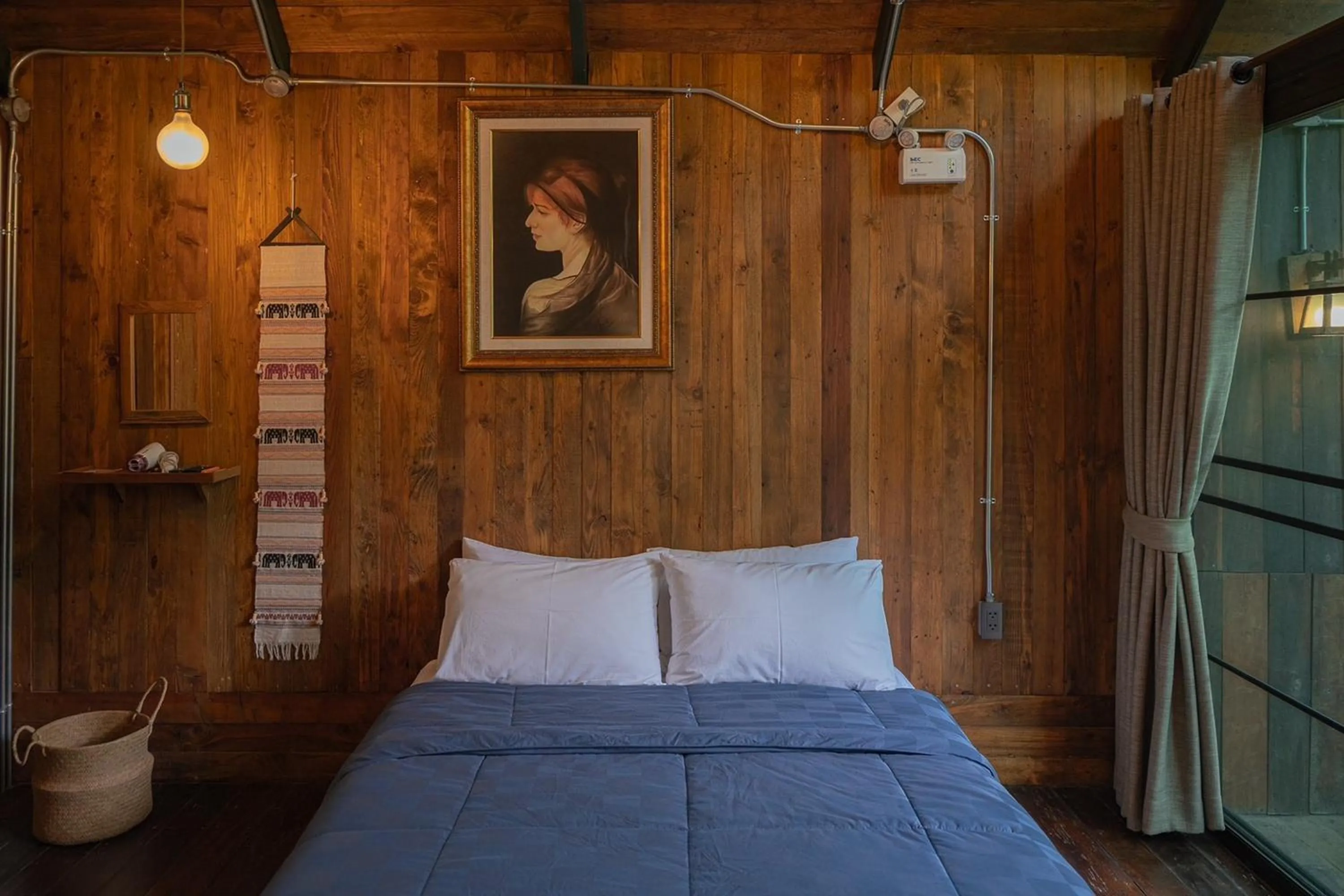 Bedroom, Bed in Voraman Hut