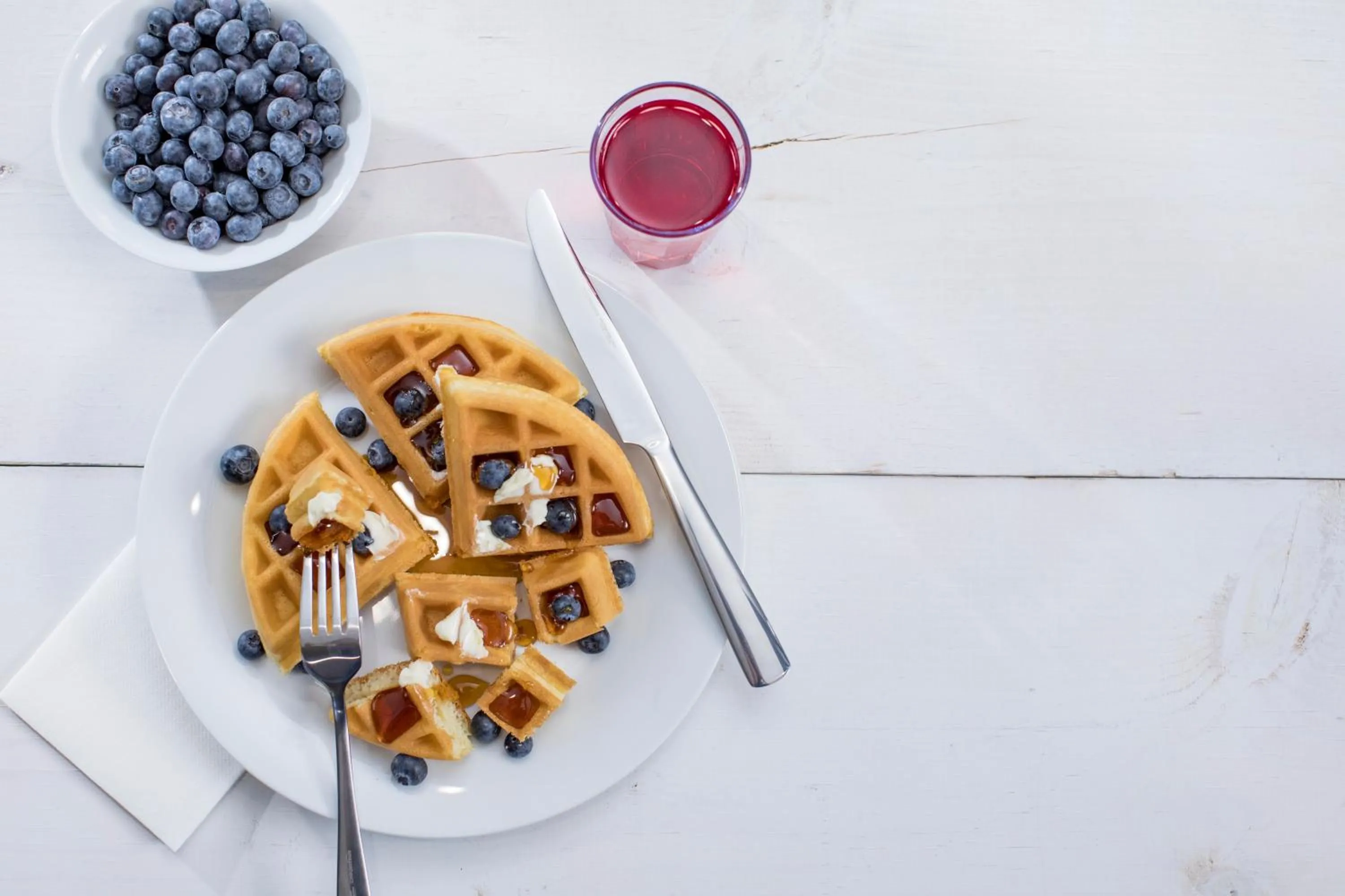 Breakfast in Hampton Inn Philadelphia/King of Prussia - Valley Forge