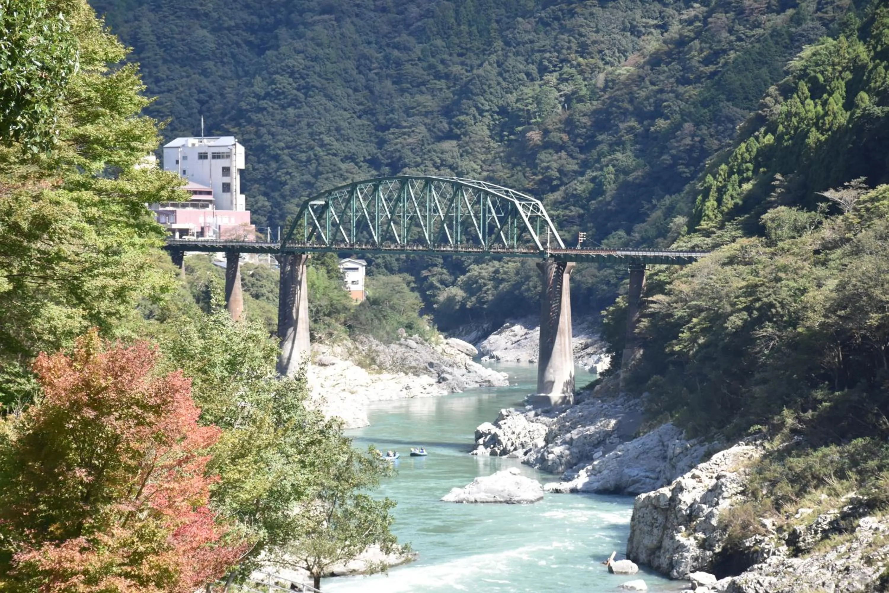 Nearby landmark in 4S STAY Awaikeda Ekimae