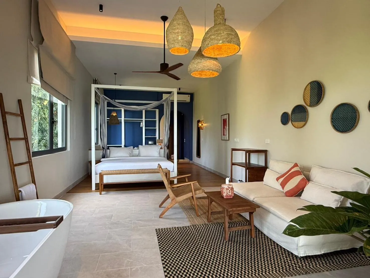 Bedroom in Baan Jai Dee Beach Front Hotel