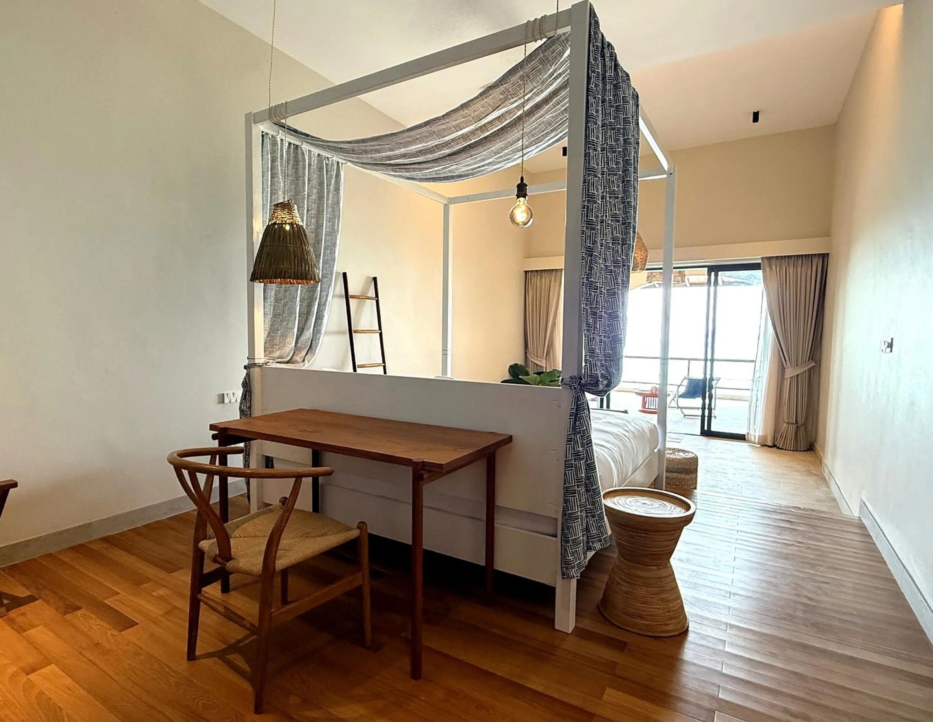 Bedroom in Baan Jai Dee Beach Front Hotel