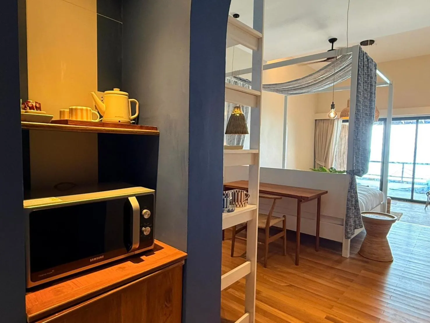 Bedroom in Baan Jai Dee Beach Front Hotel