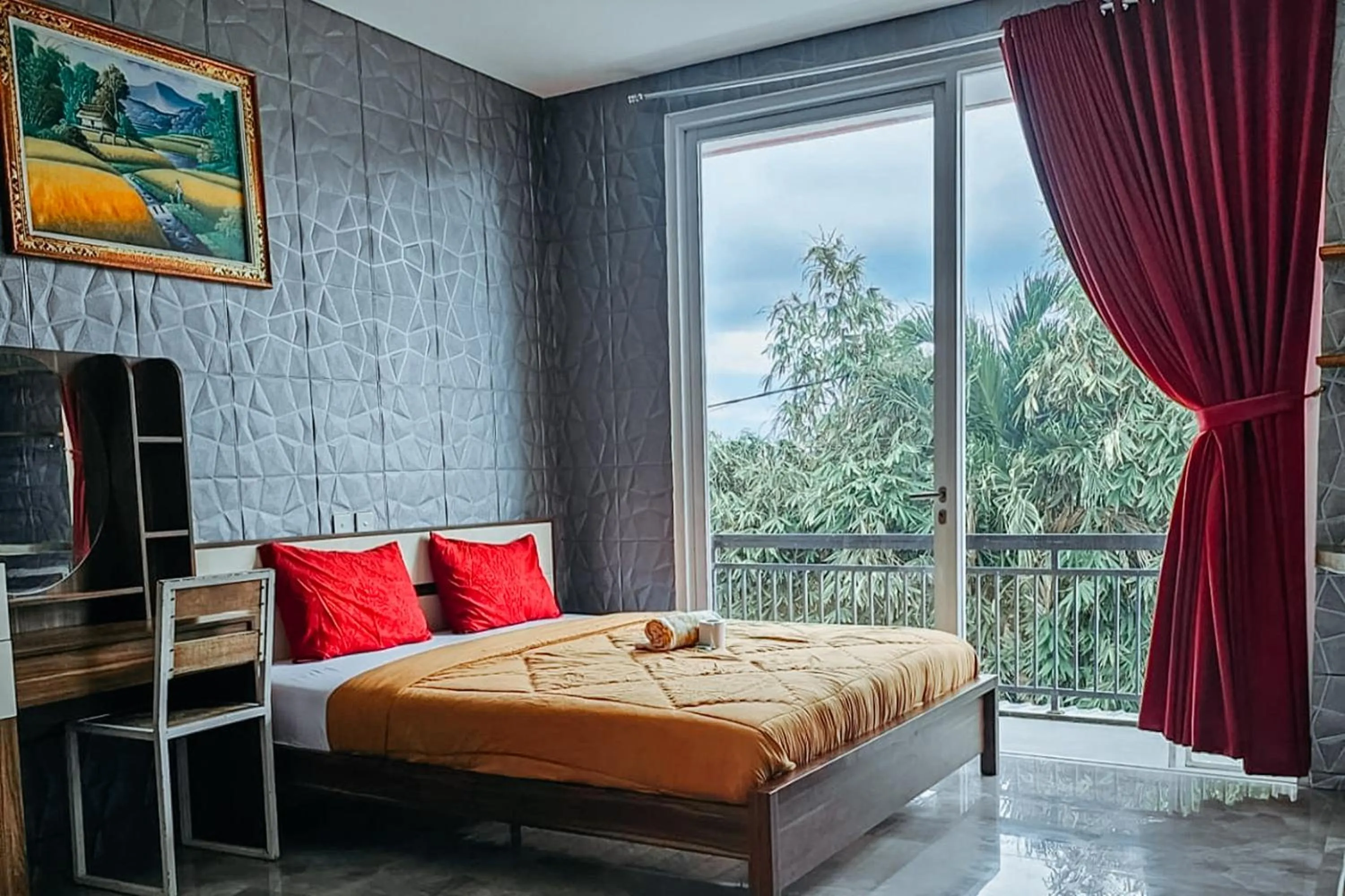 Bedroom, Bed in Margarita Surf Hostel Canggu