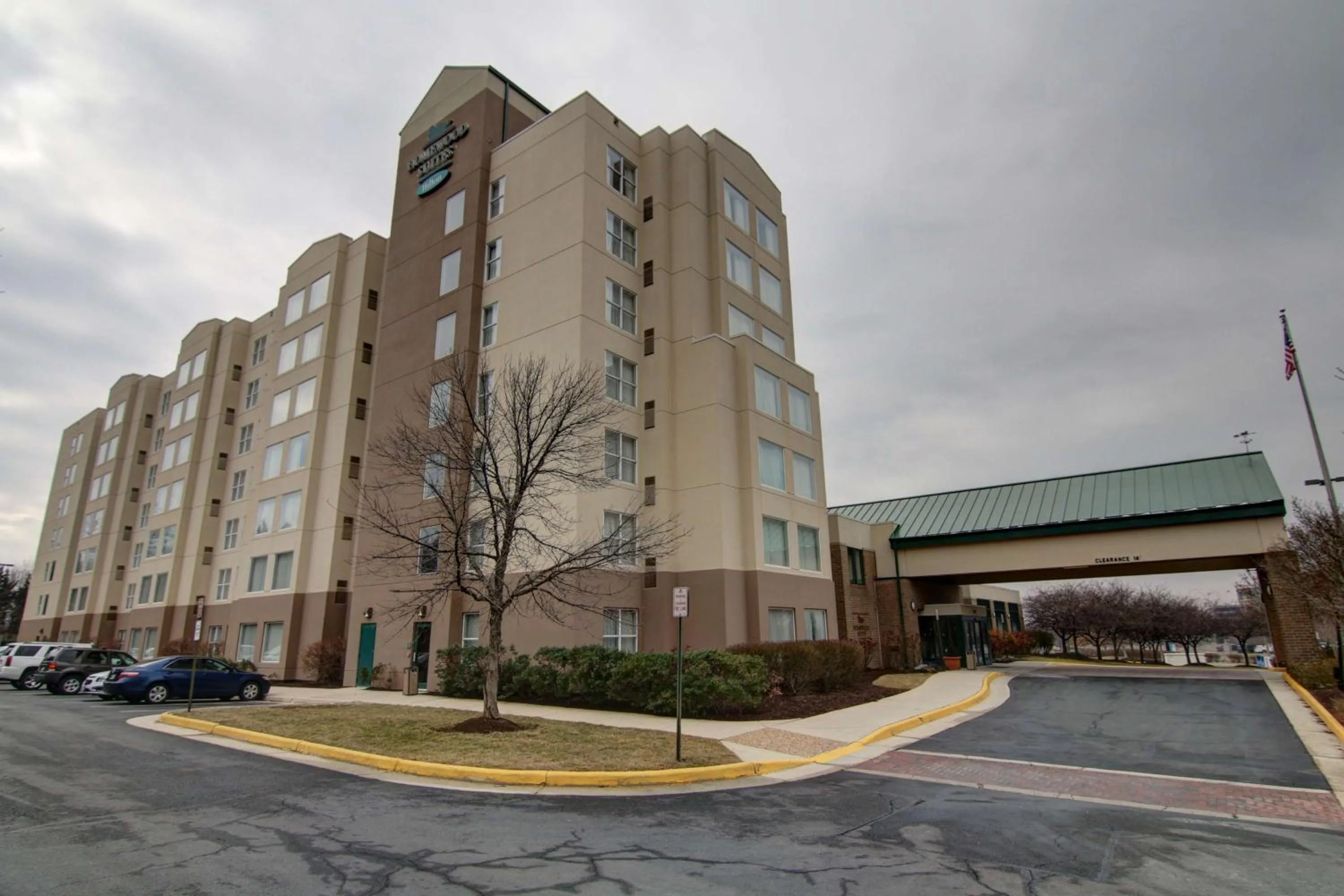 Property building in Homewood Suites Dulles-International Airport