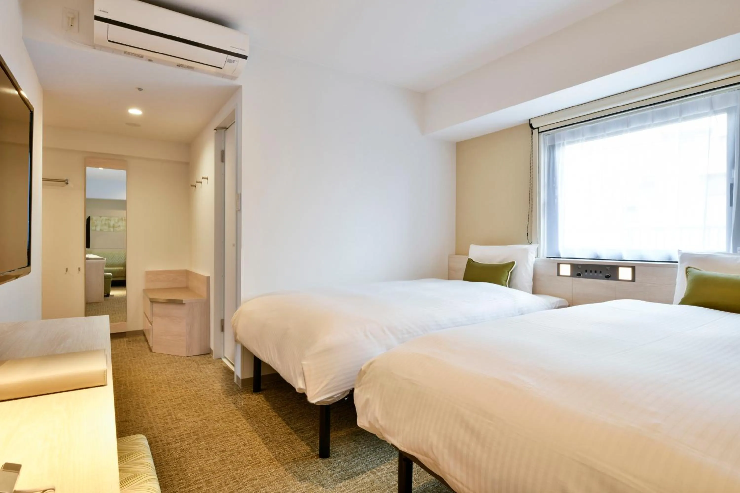 Photo of the whole room, Bed in Vessel Inn Chiba Station