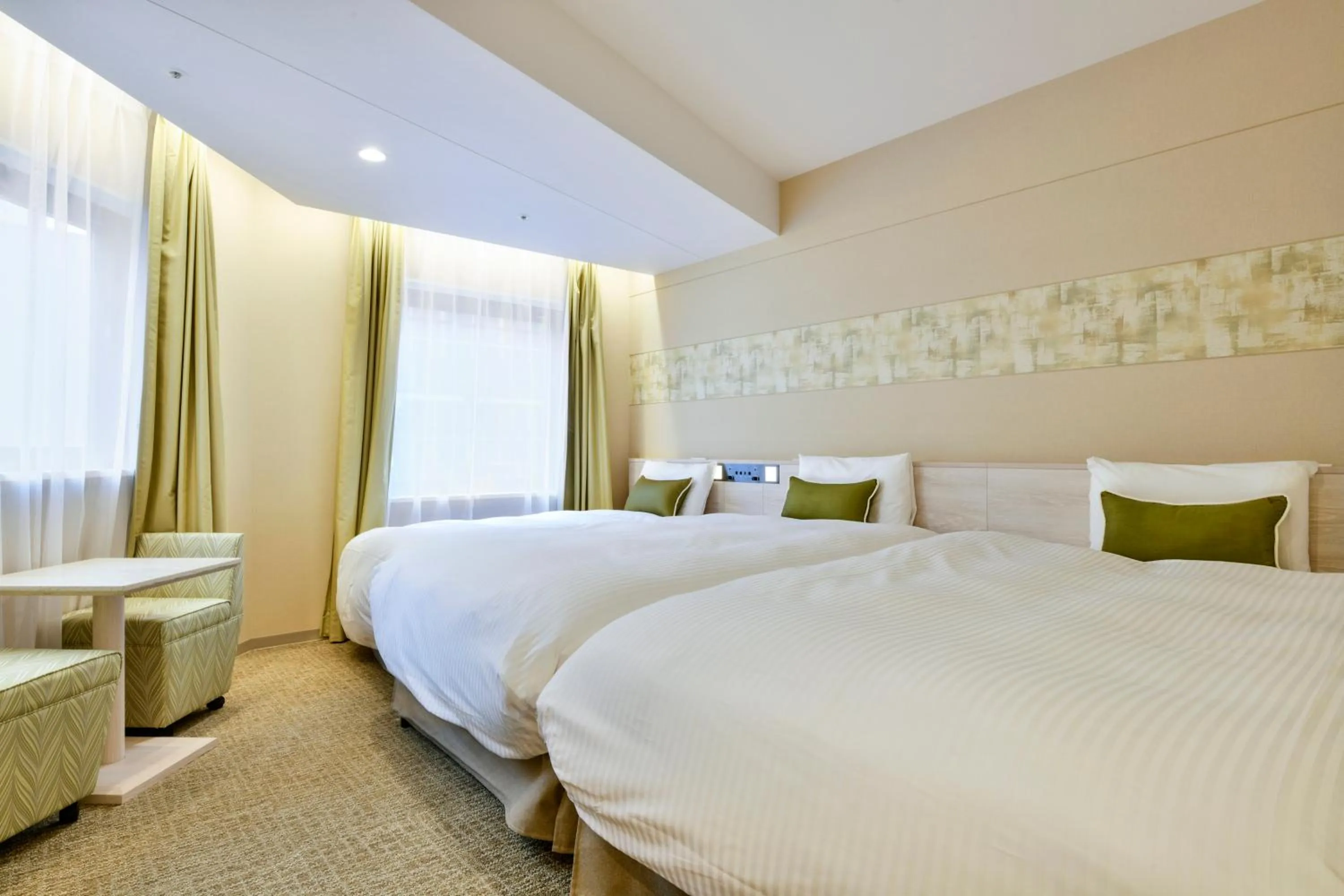 Photo of the whole room, Bed in Vessel Inn Chiba Station