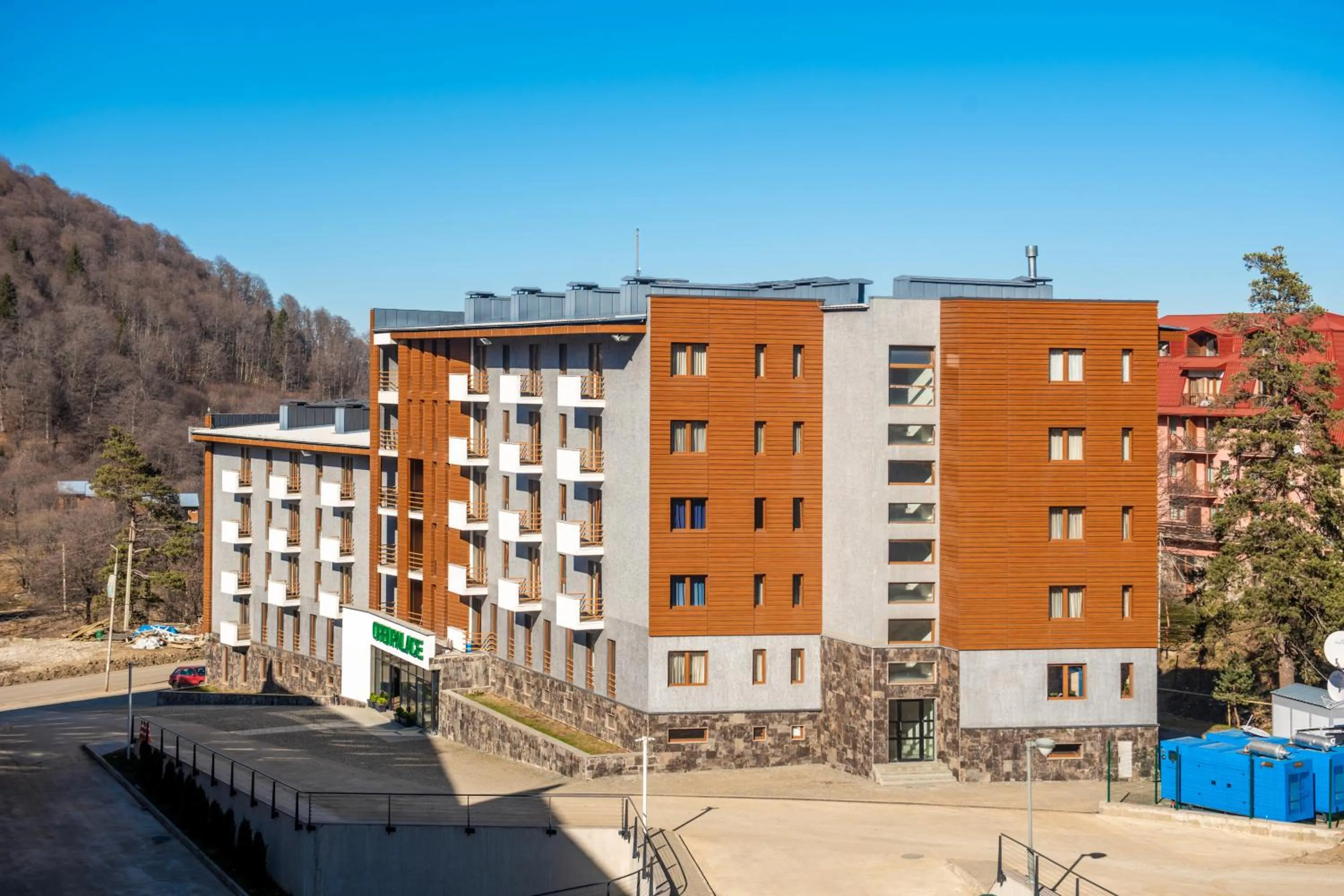 Property building in Orbi Palace Hotel Official